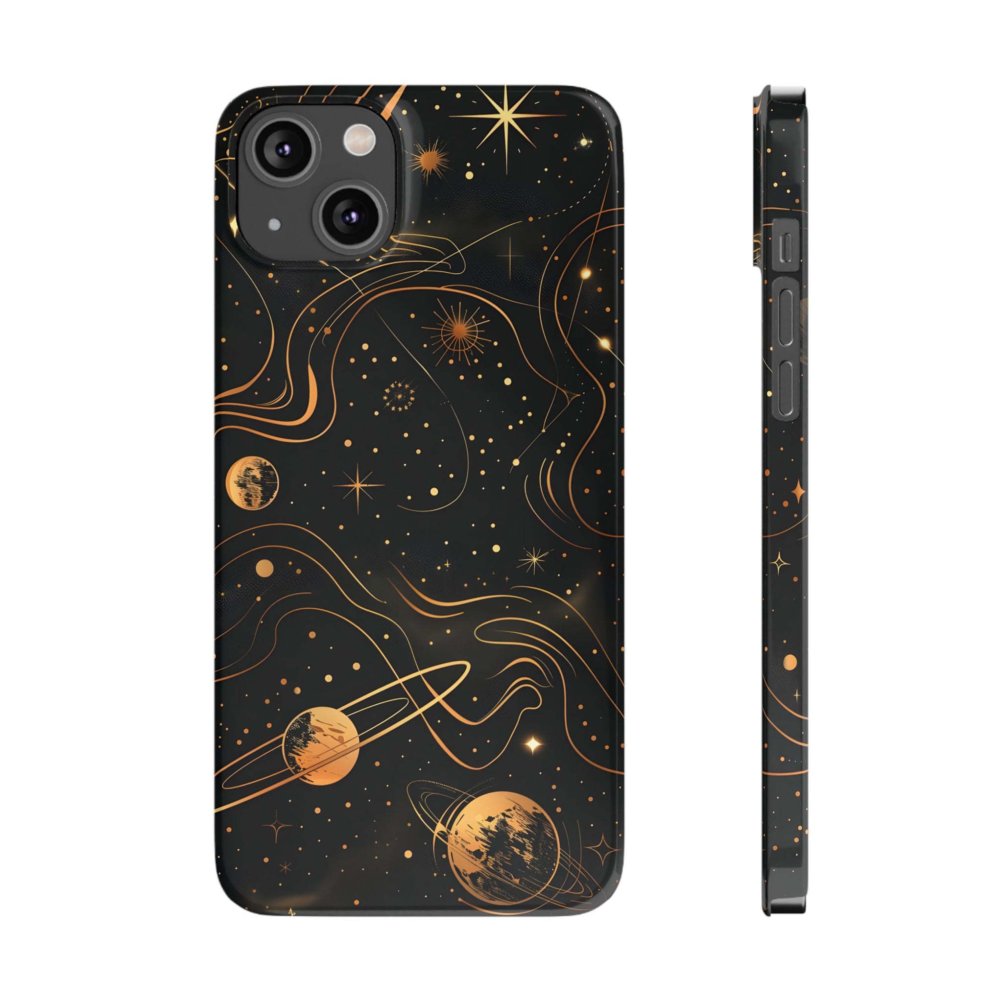 Galaxy and Moon Phone Case for iPhone and Samsung Galaxy Series