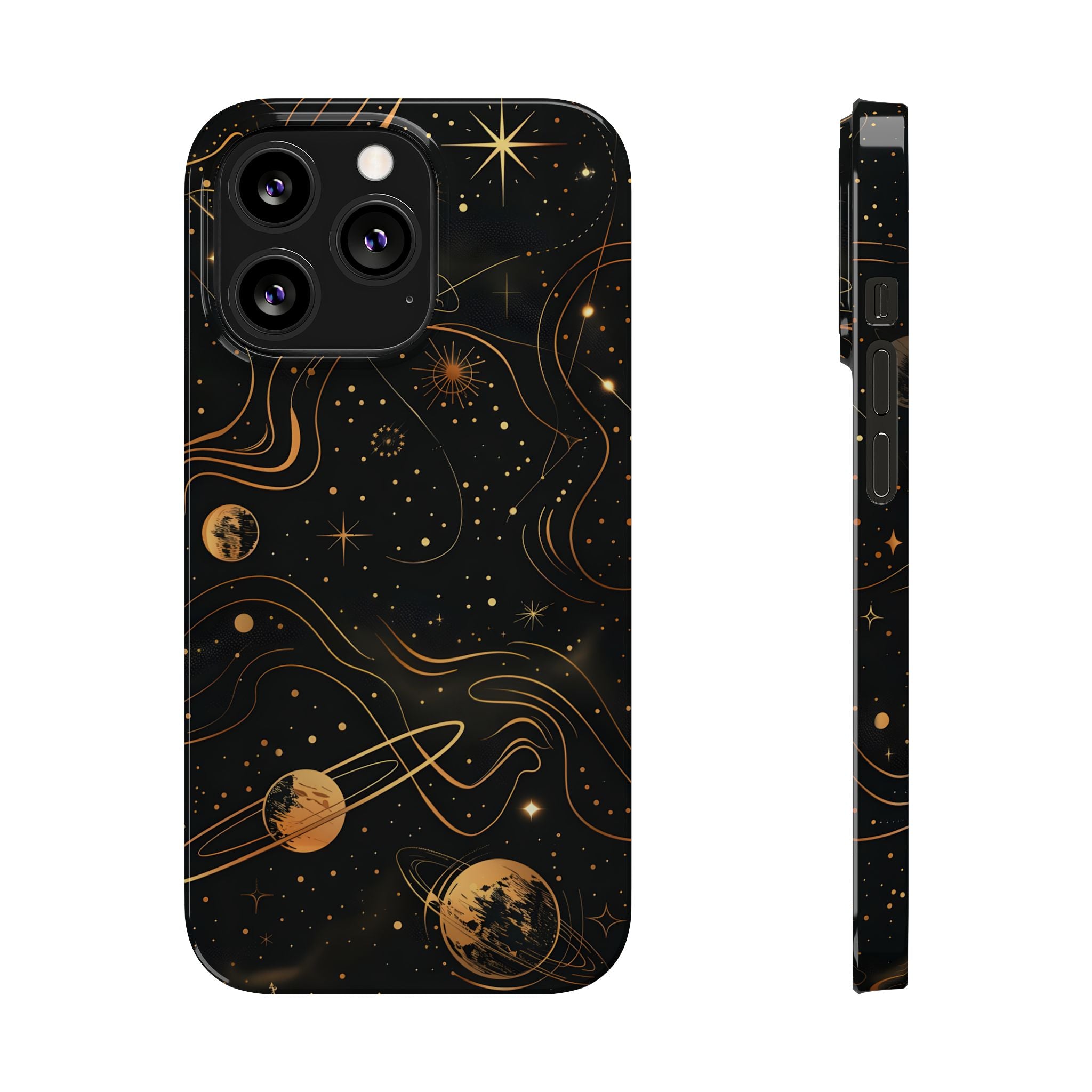 Galaxy and Moon Phone Case for iPhone and Samsung Galaxy Series