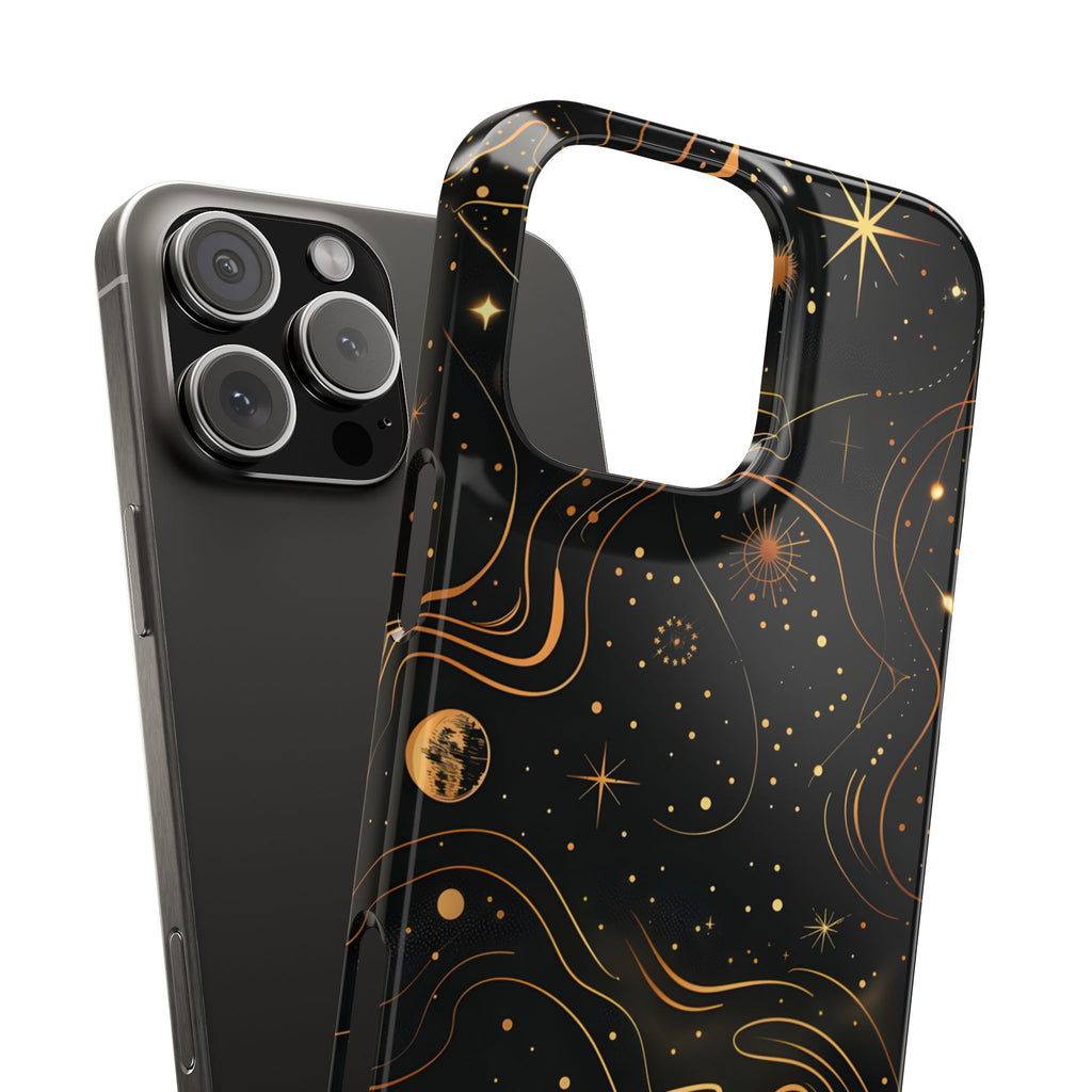 Galaxy and Moon Phone Case for iPhone and Samsung Galaxy Series