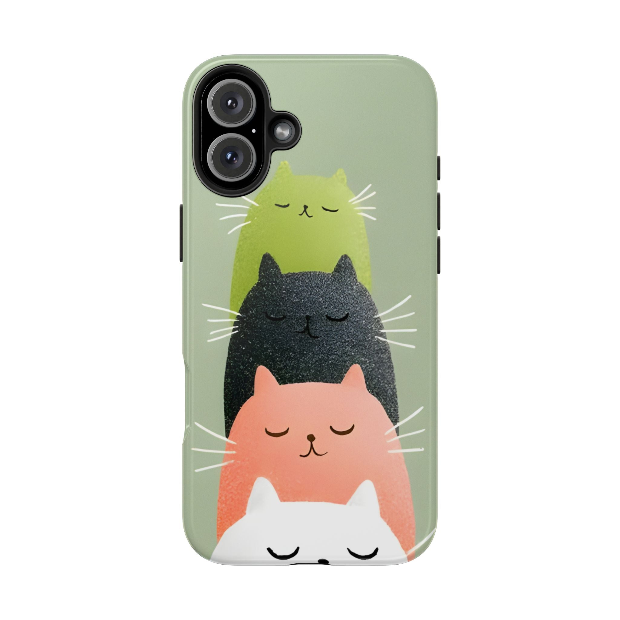Quadruplets Cats Tough Phone Case for iPhone and Samsung Galaxy Series