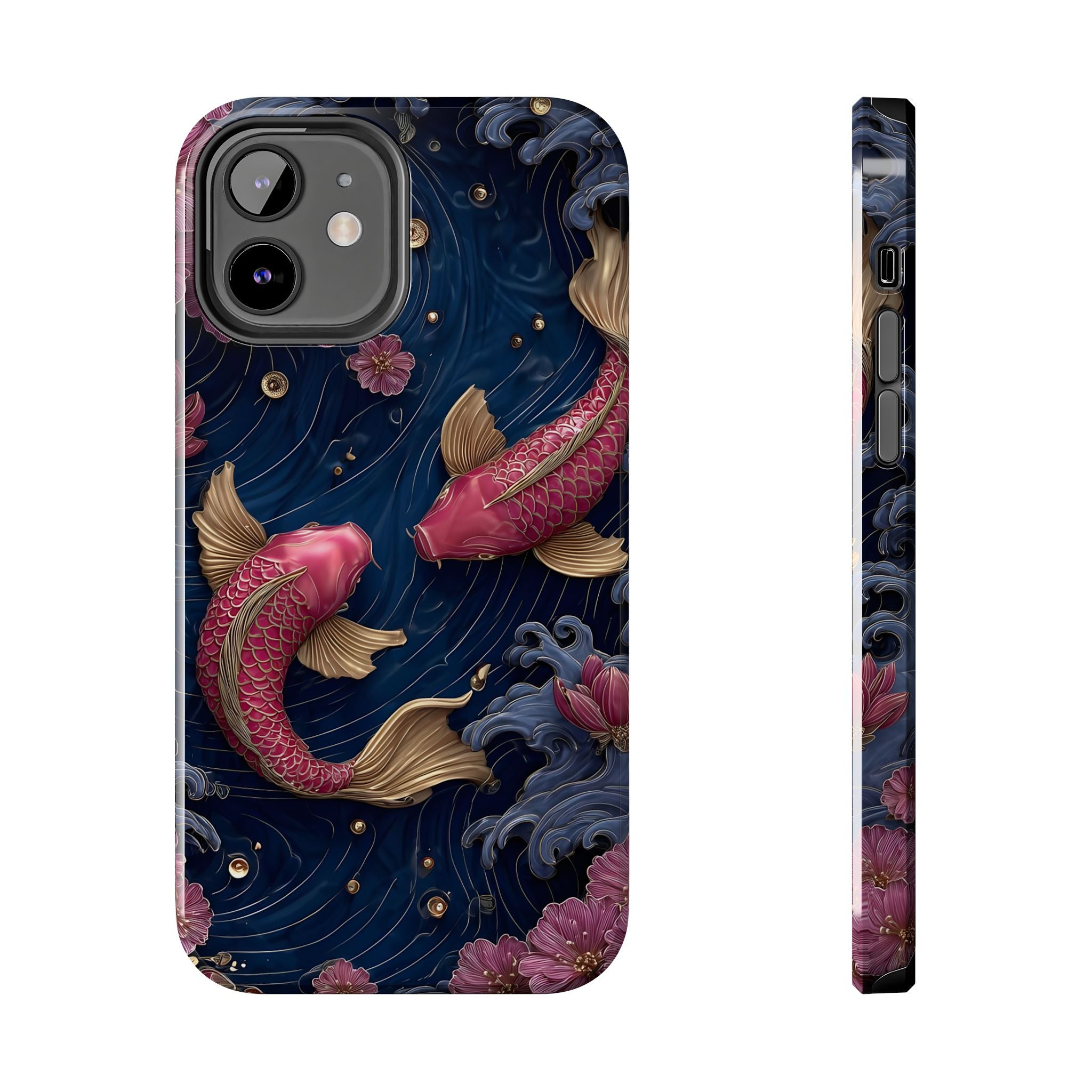 Japanese Koi Fish Phone Case for iPhone and Samsung Galaxy Series