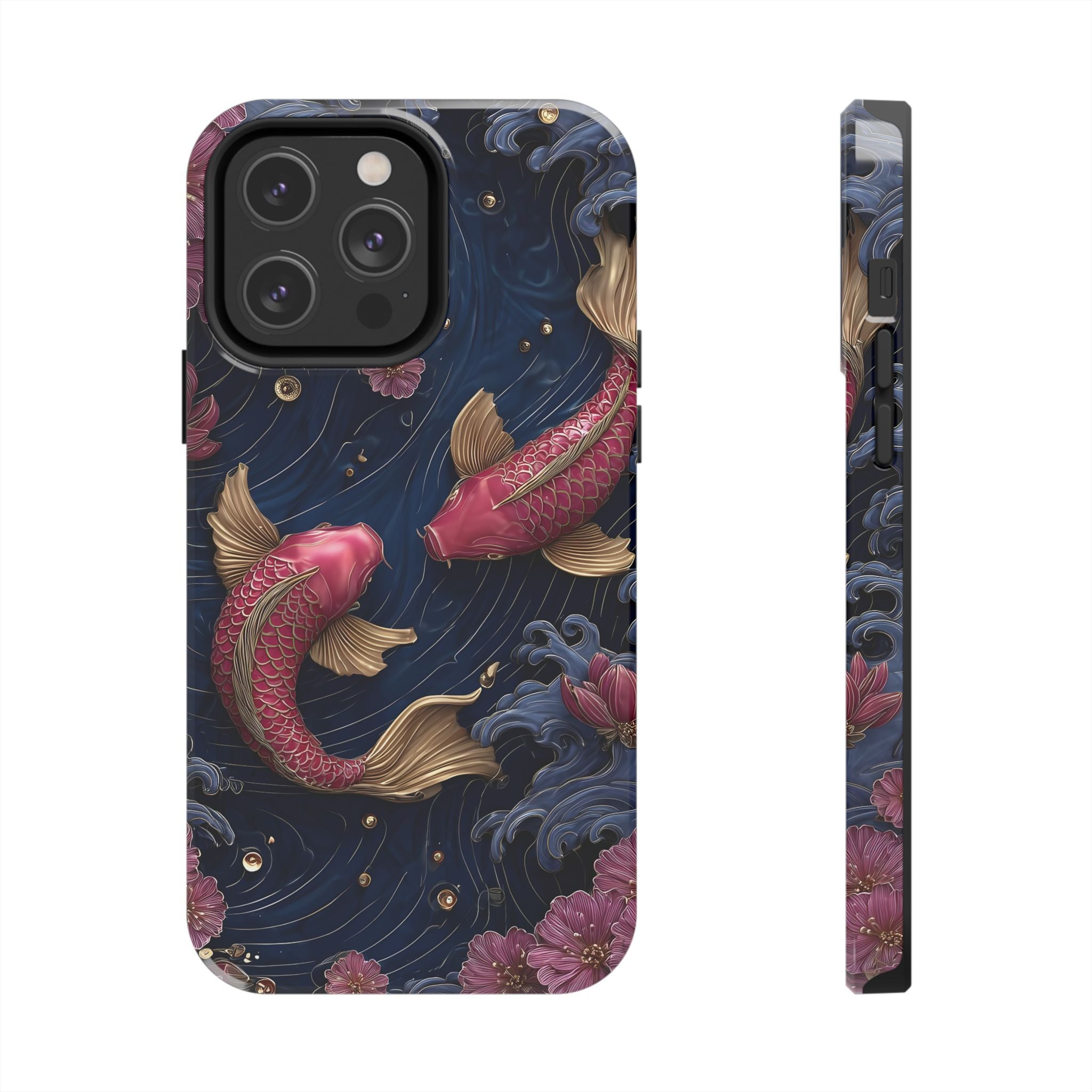 Japanese Koi Fish Phone Case for iPhone and Samsung Galaxy Series