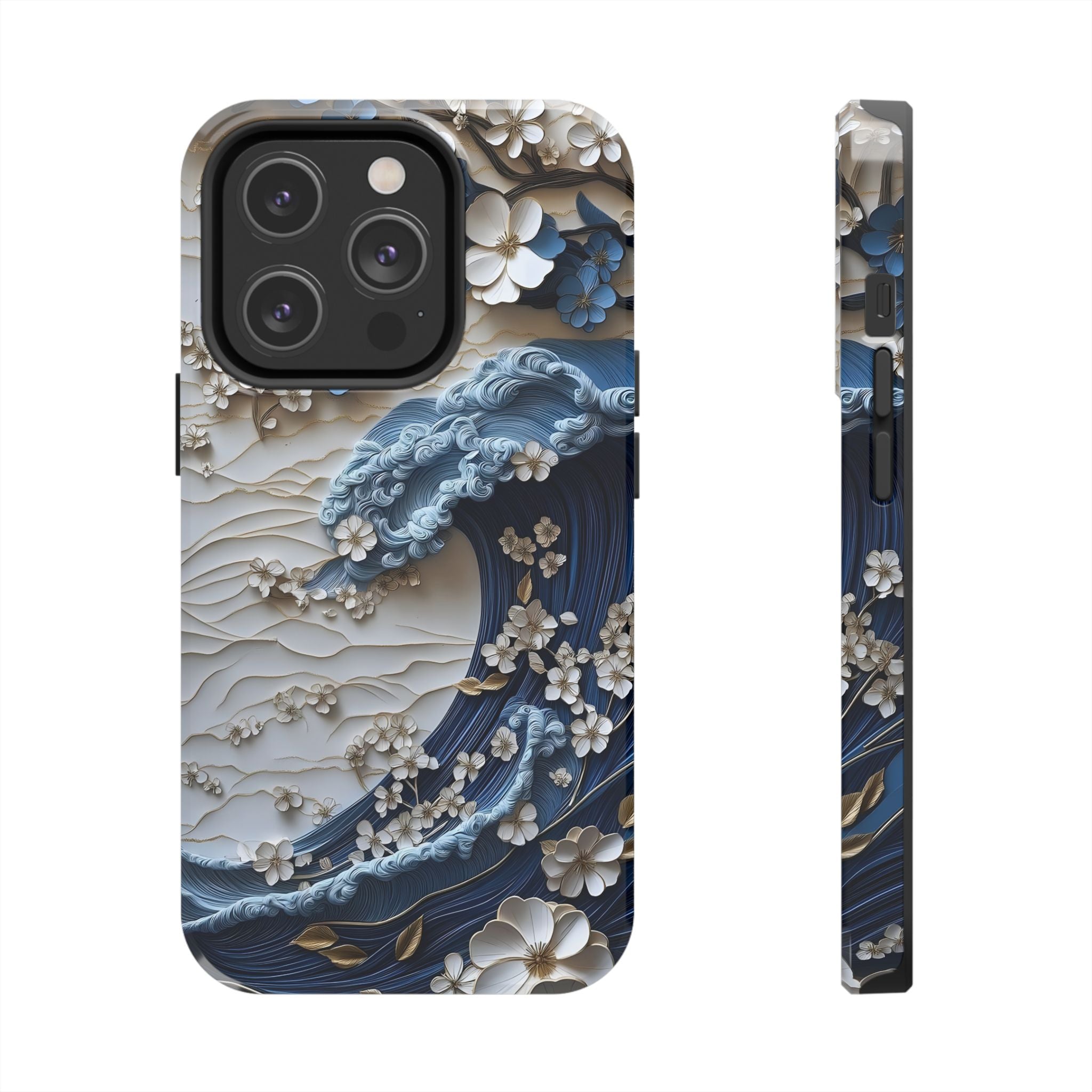 Japanese Wave Art Phone Case for iPhone and Samsung Galaxy Series