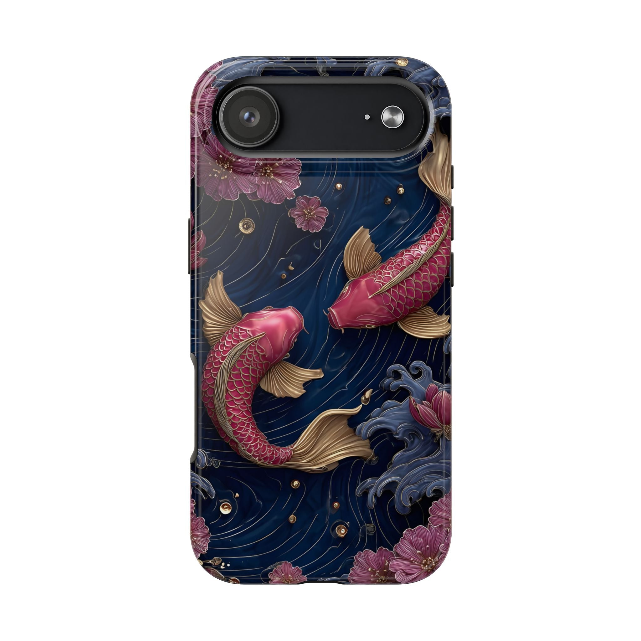 Japanese Koi Fish Phone Case for iPhone and Samsung Galaxy Series