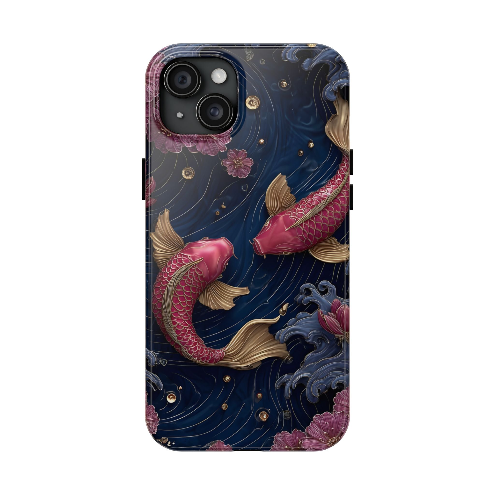 Japanese Koi Fish Phone Case for iPhone and Samsung Galaxy Series