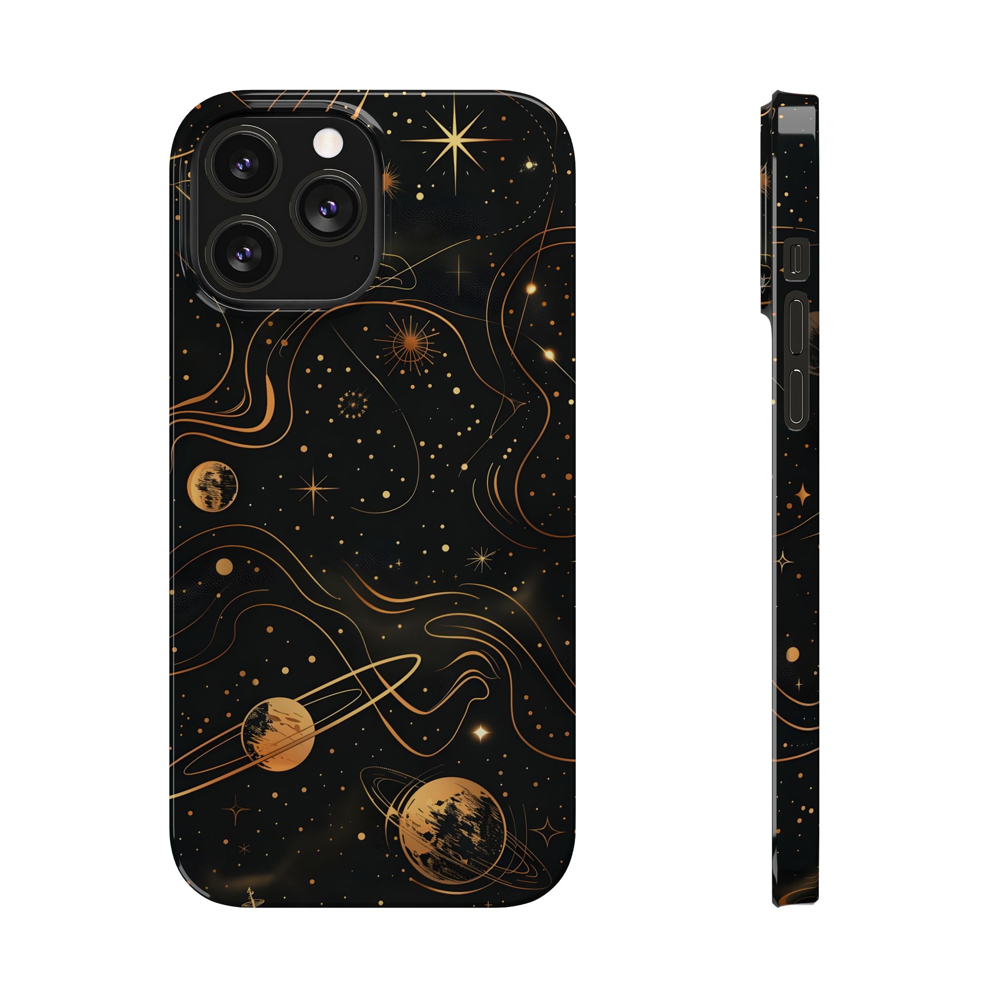 Galaxy and Moon Phone Case for iPhone and Samsung Galaxy Series
