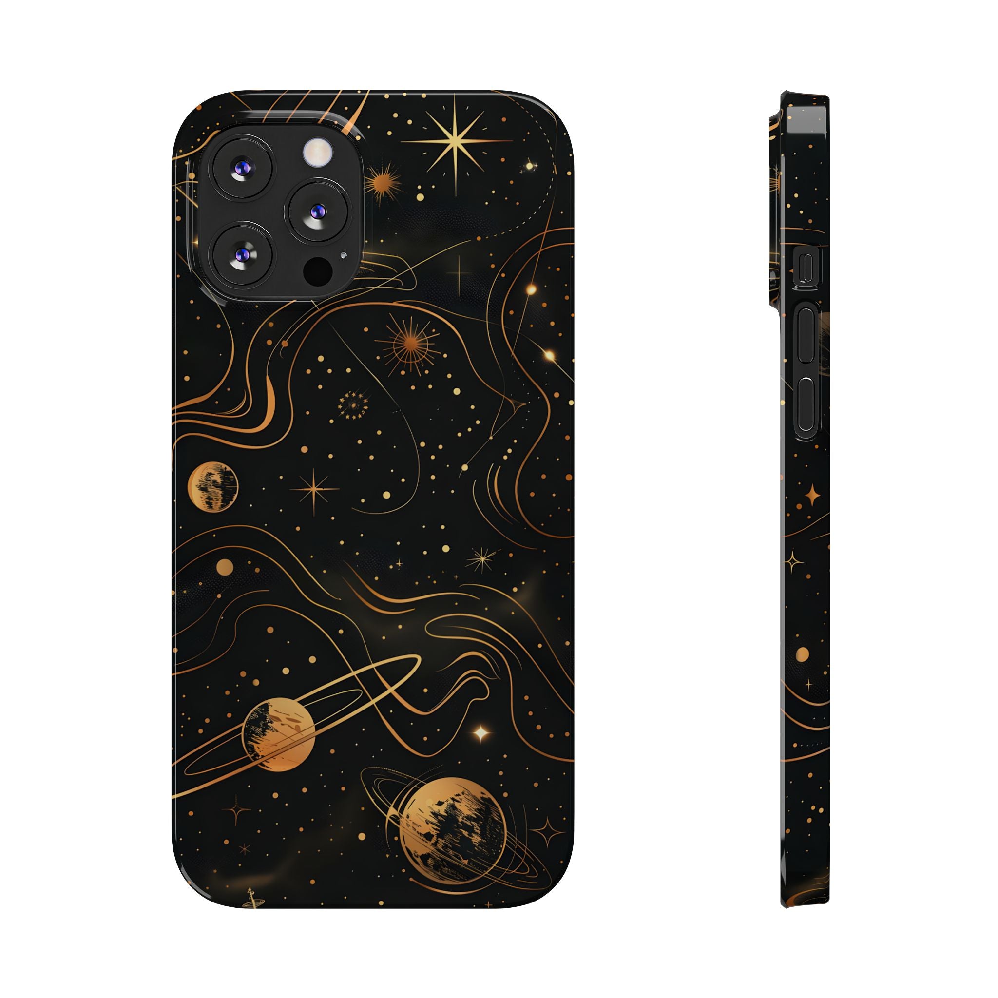Galaxy and Moon Phone Case for iPhone and Samsung Galaxy Series