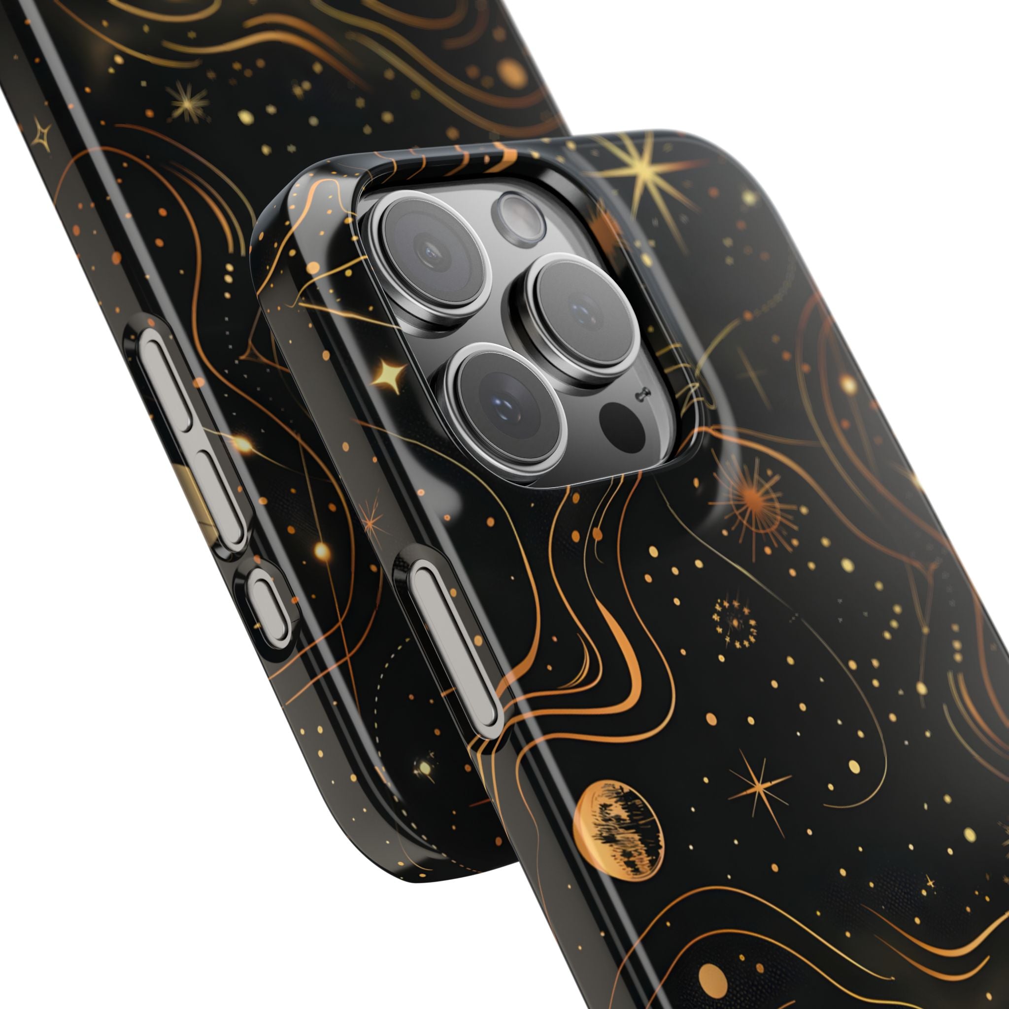 Galaxy and Moon Phone Case for iPhone and Samsung Galaxy Series