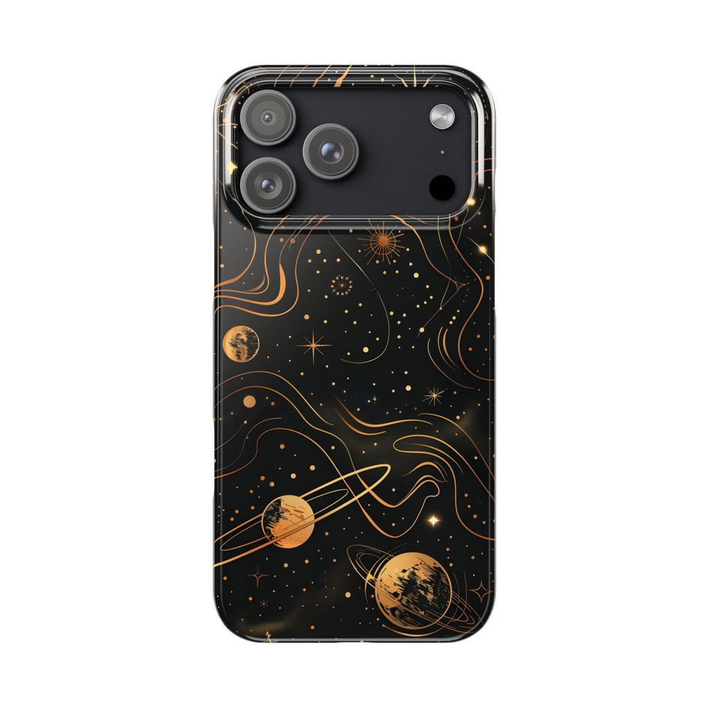 Galaxy and Moon Phone Case for iPhone and Samsung Galaxy Series