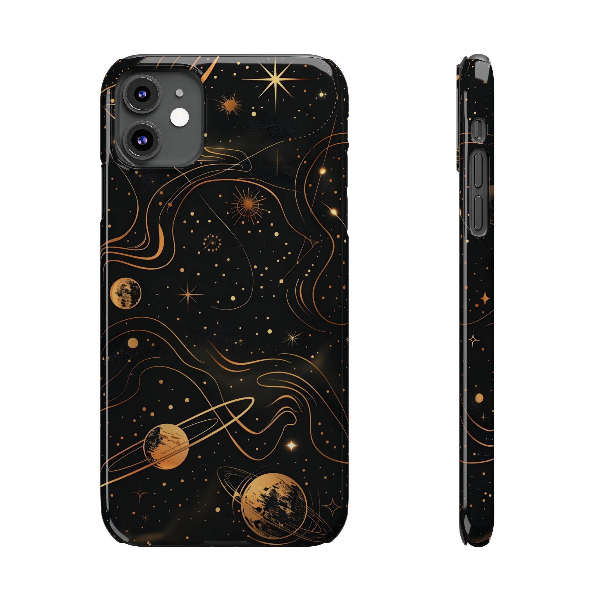 Galaxy and Moon Phone Case for iPhone and Samsung Galaxy Series