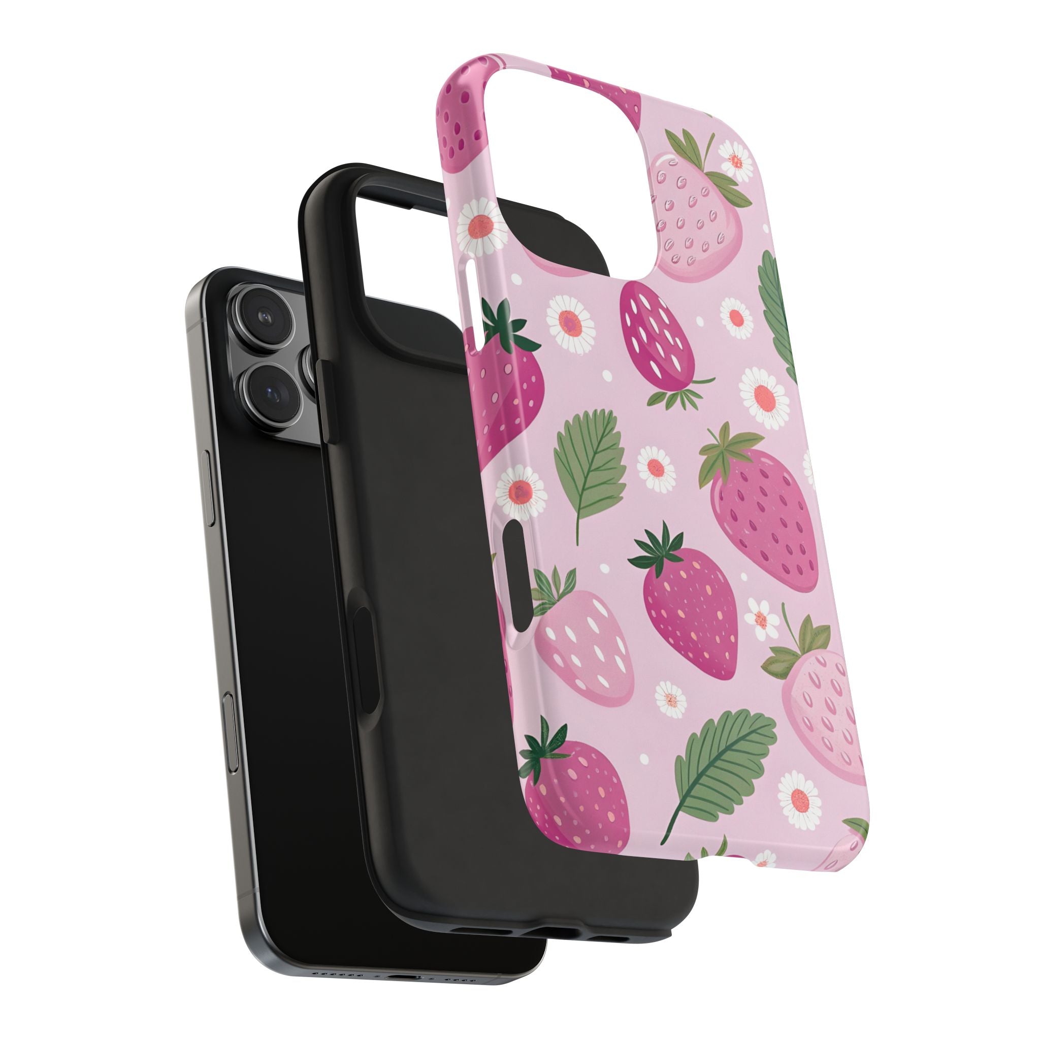 Purple Strawberry  Phone Case for iPhone and Samsung Galaxy Series