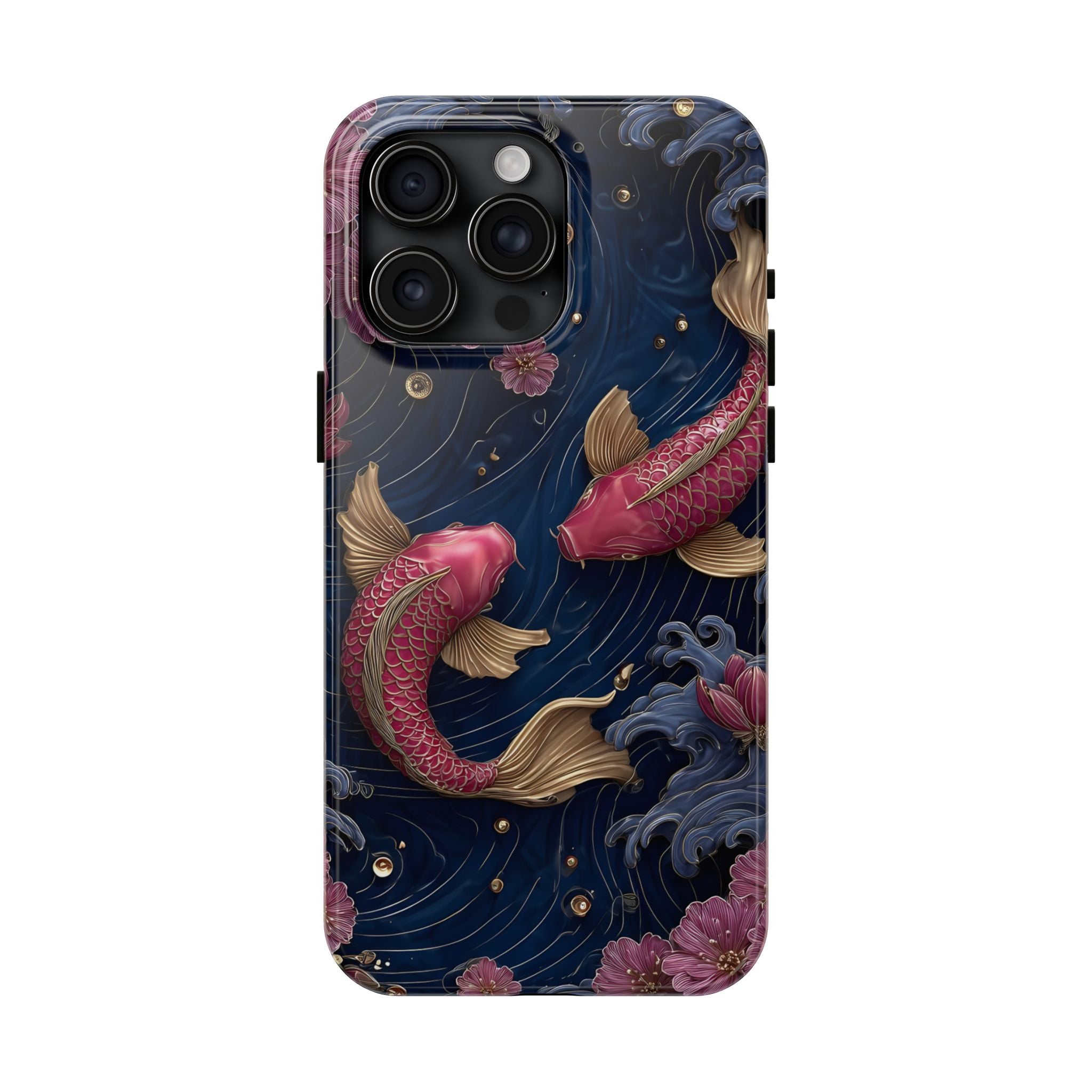 Japanese Koi Fish Phone Case for iPhone and Samsung Galaxy Series