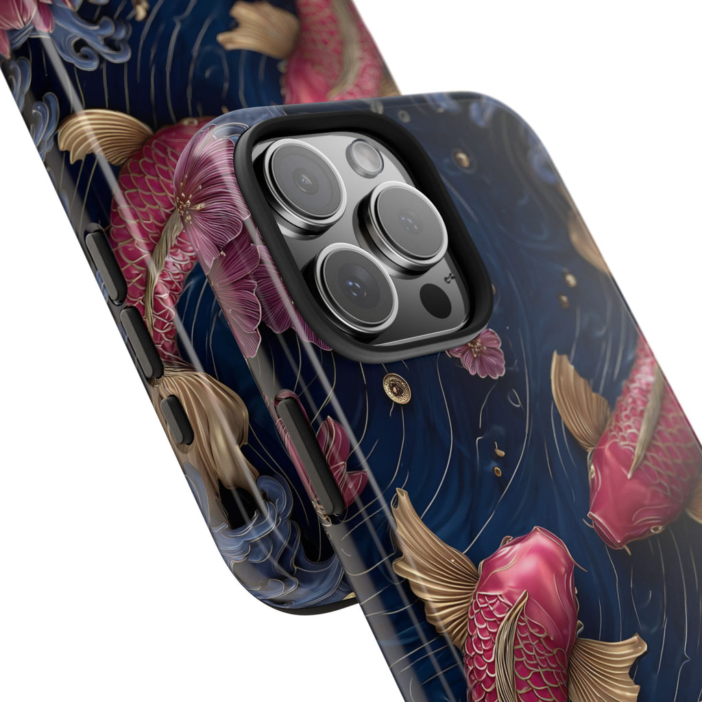 Japanese Koi Fish Phone Case for iPhone and Samsung Galaxy Series