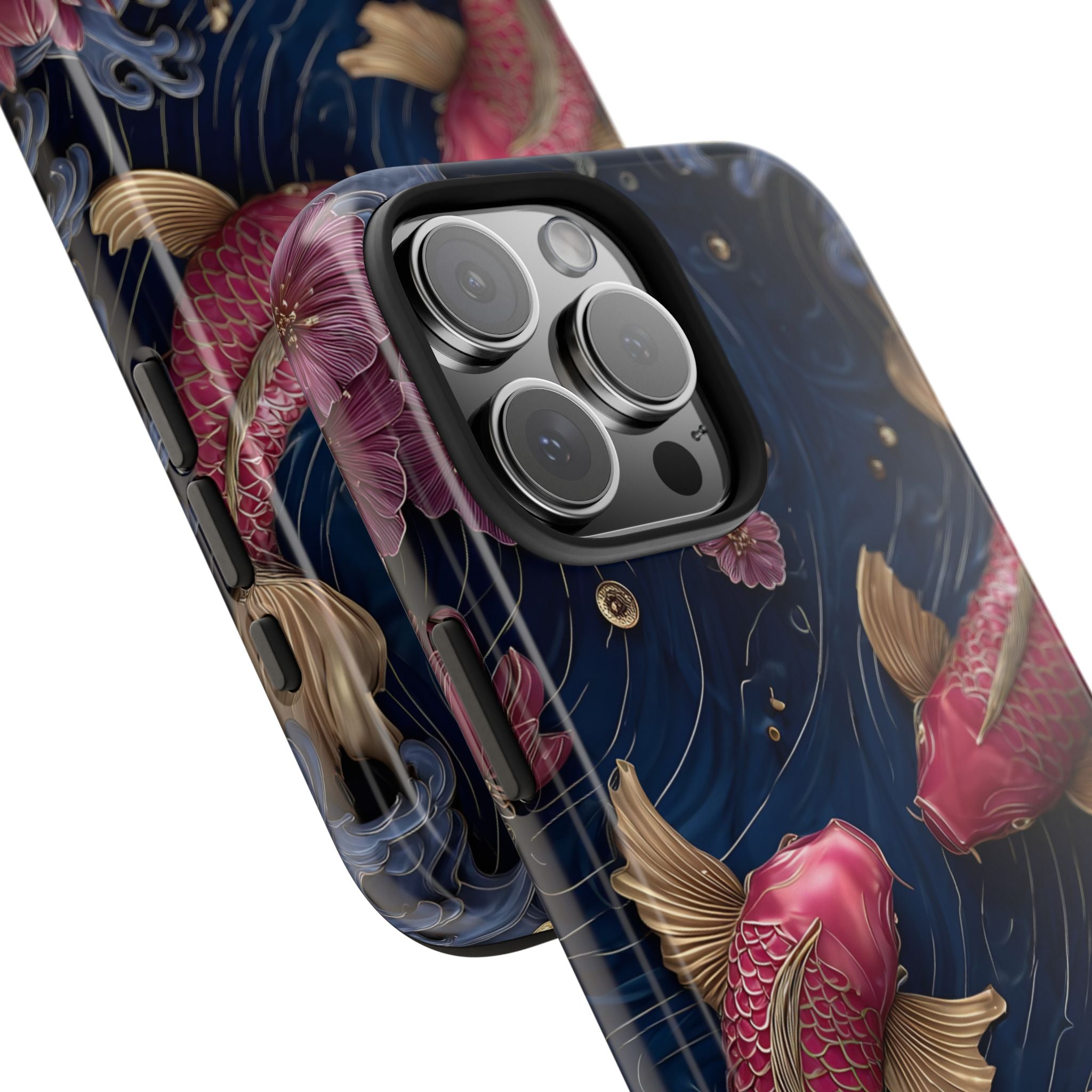 Japanese Koi Fish Phone Case for iPhone and Samsung Galaxy Series