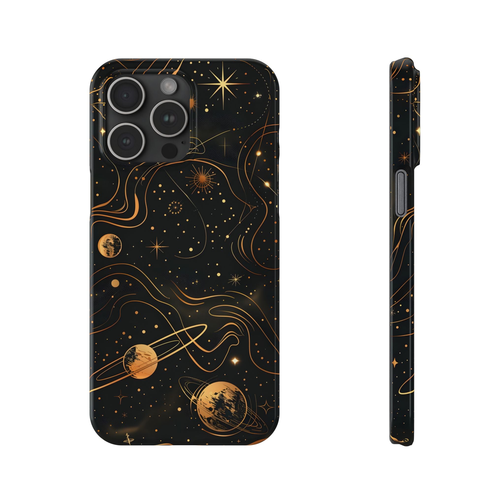 Galaxy and Moon Phone Case for iPhone and Samsung Galaxy Series