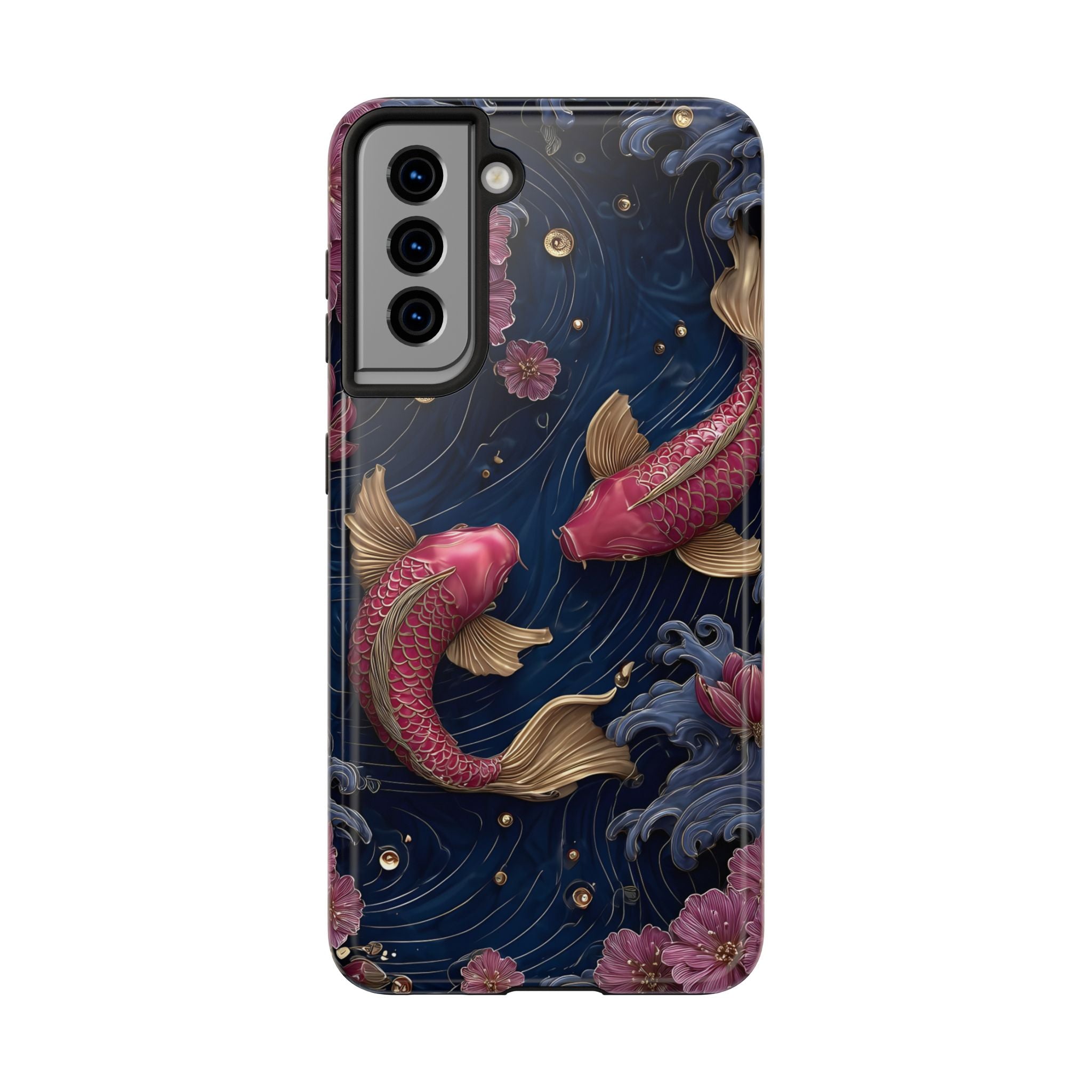 Japanese Koi Fish Phone Case for iPhone and Samsung Galaxy Series