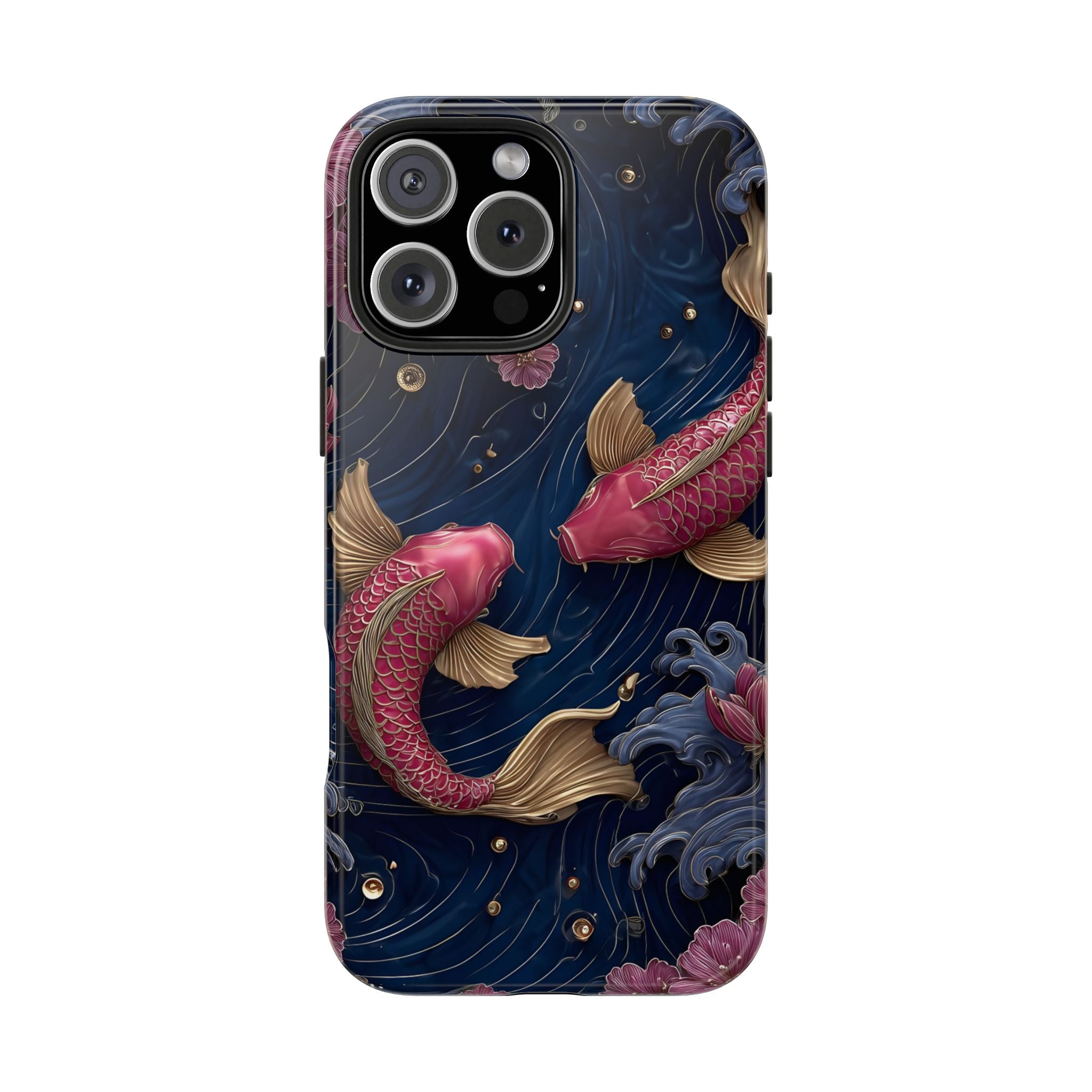 Japanese Koi Fish Phone Case for iPhone and Samsung Galaxy Series