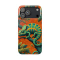Chameleons Animal Motif Slim Phone Case for iPhone
