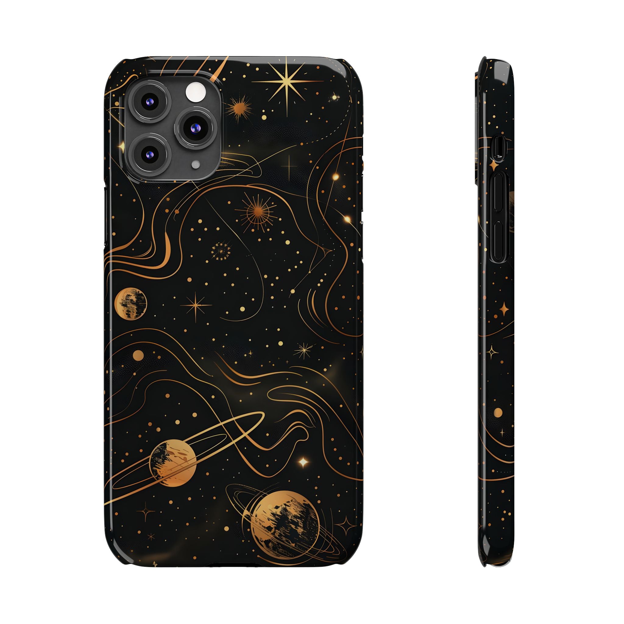 Galaxy and Moon Phone Case for iPhone and Samsung Galaxy Series