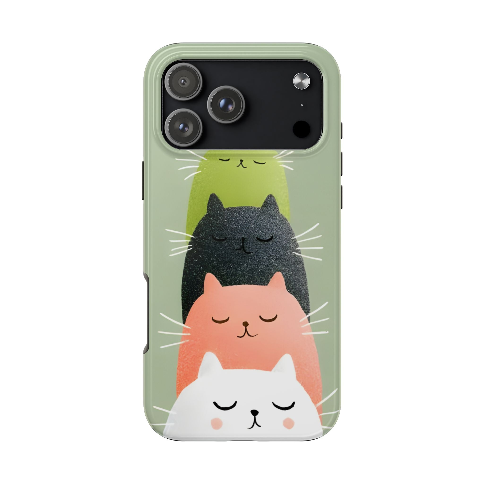 Quadruplets Cats Tough Phone Case for iPhone and Samsung Galaxy Series