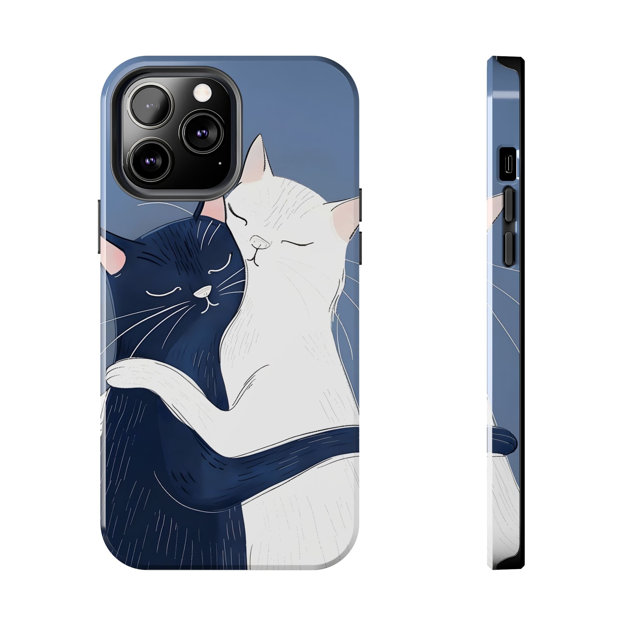Clingy Cats Tough Phone Case for iPhone and Samsung Galaxy Series