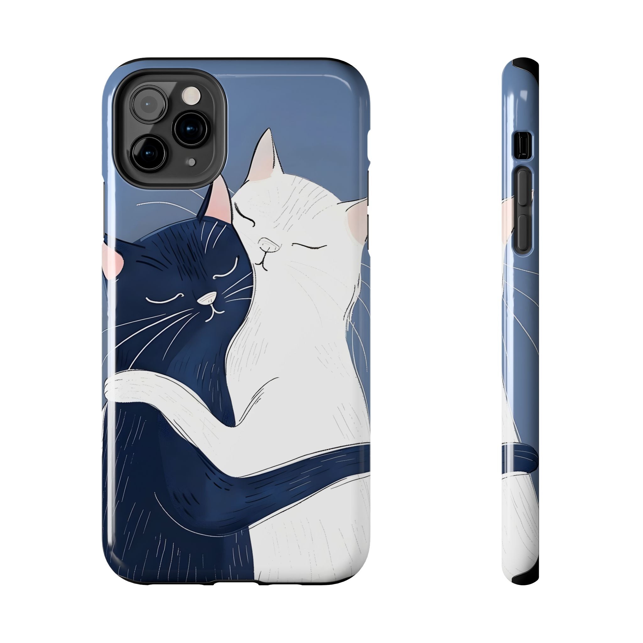 Clingy Cats Tough Phone Case for iPhone and Samsung Galaxy Series