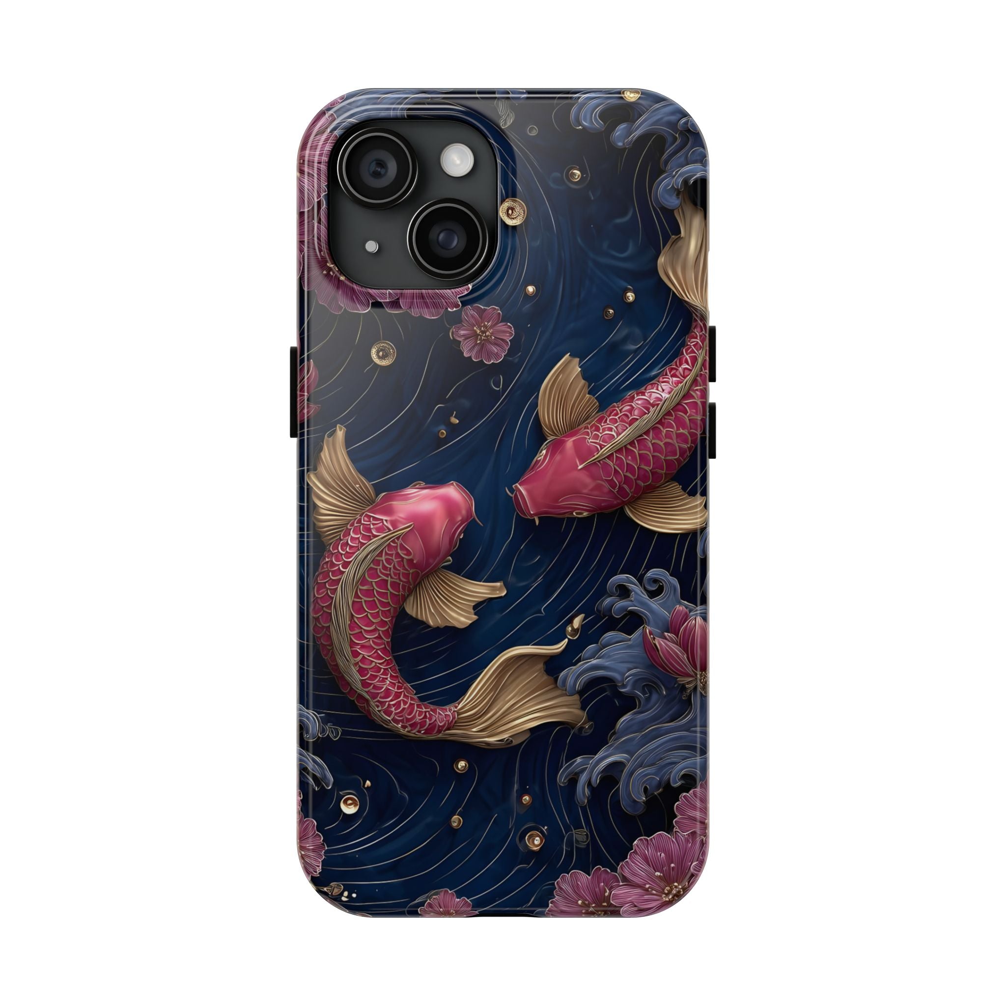 Japanese Koi Fish Phone Case for iPhone and Samsung Galaxy Series