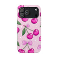 Pink Cherry Phone Case for iPhone and Samsung Galaxy Series