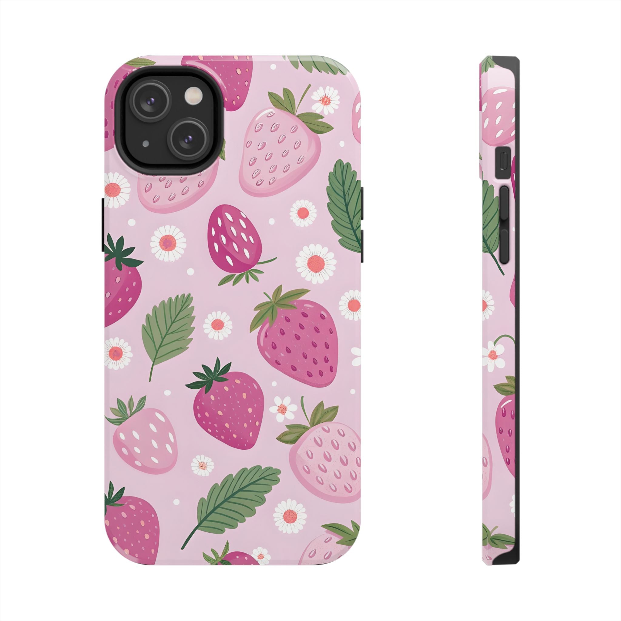 Purple Strawberry  Phone Case for iPhone and Samsung Galaxy Series