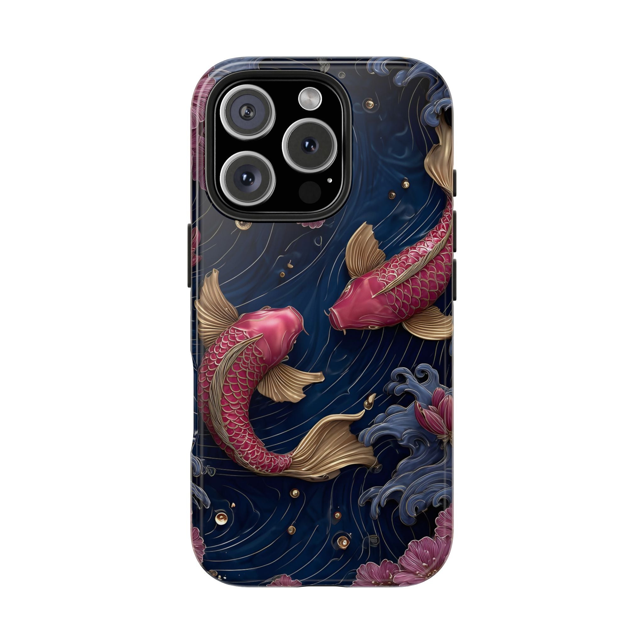 Japanese Koi Fish Phone Case for iPhone and Samsung Galaxy Series