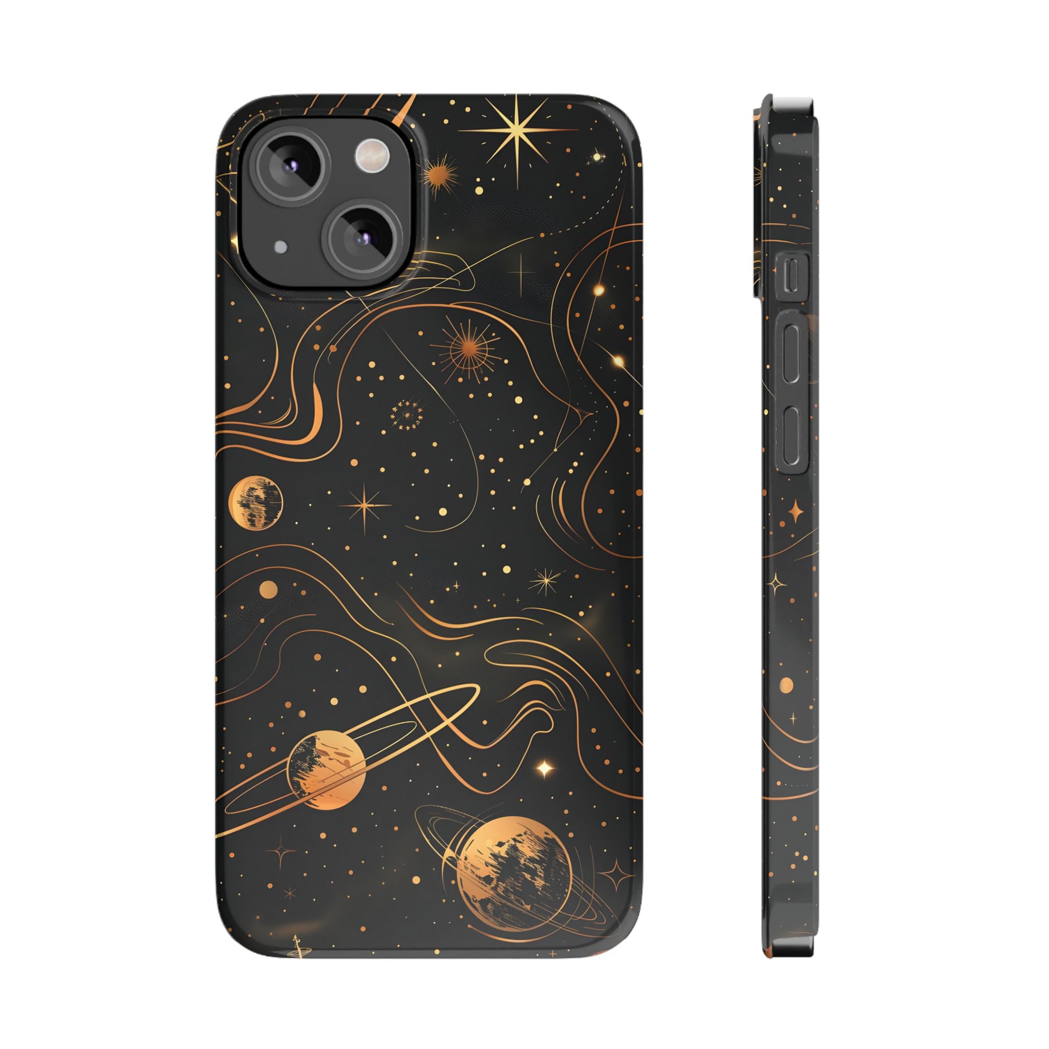Galaxy and Moon Phone Case for iPhone and Samsung Galaxy Series