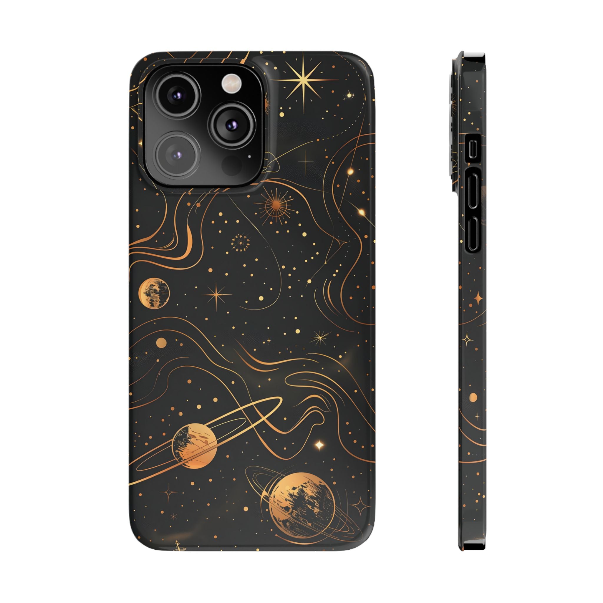 Galaxy and Moon Phone Case for iPhone and Samsung Galaxy Series