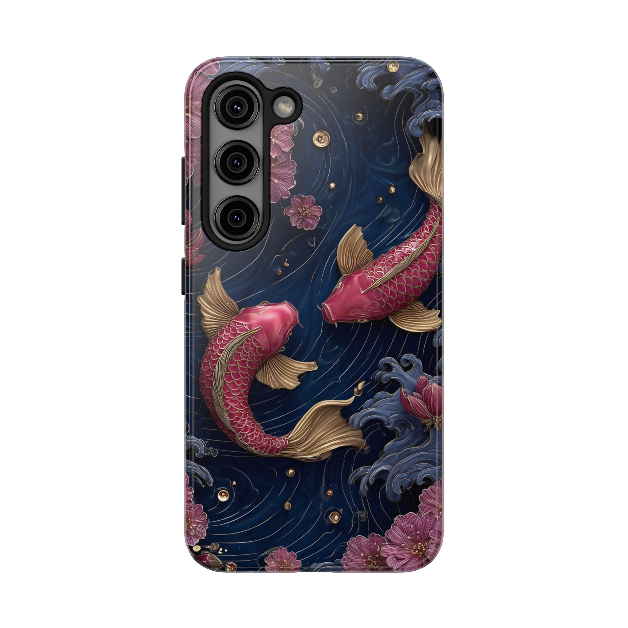 Japanese Koi Fish Phone Case for iPhone and Samsung Galaxy Series