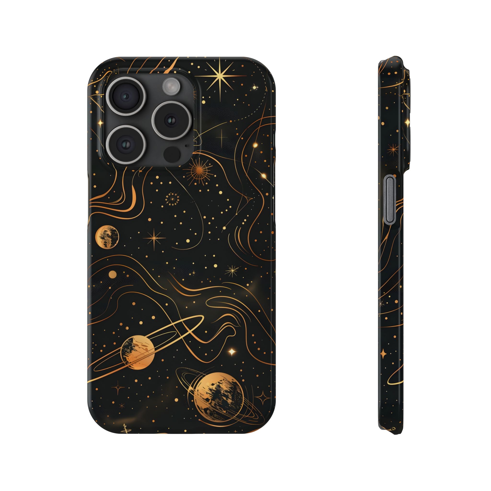 Galaxy and Moon Phone Case for iPhone and Samsung Galaxy Series