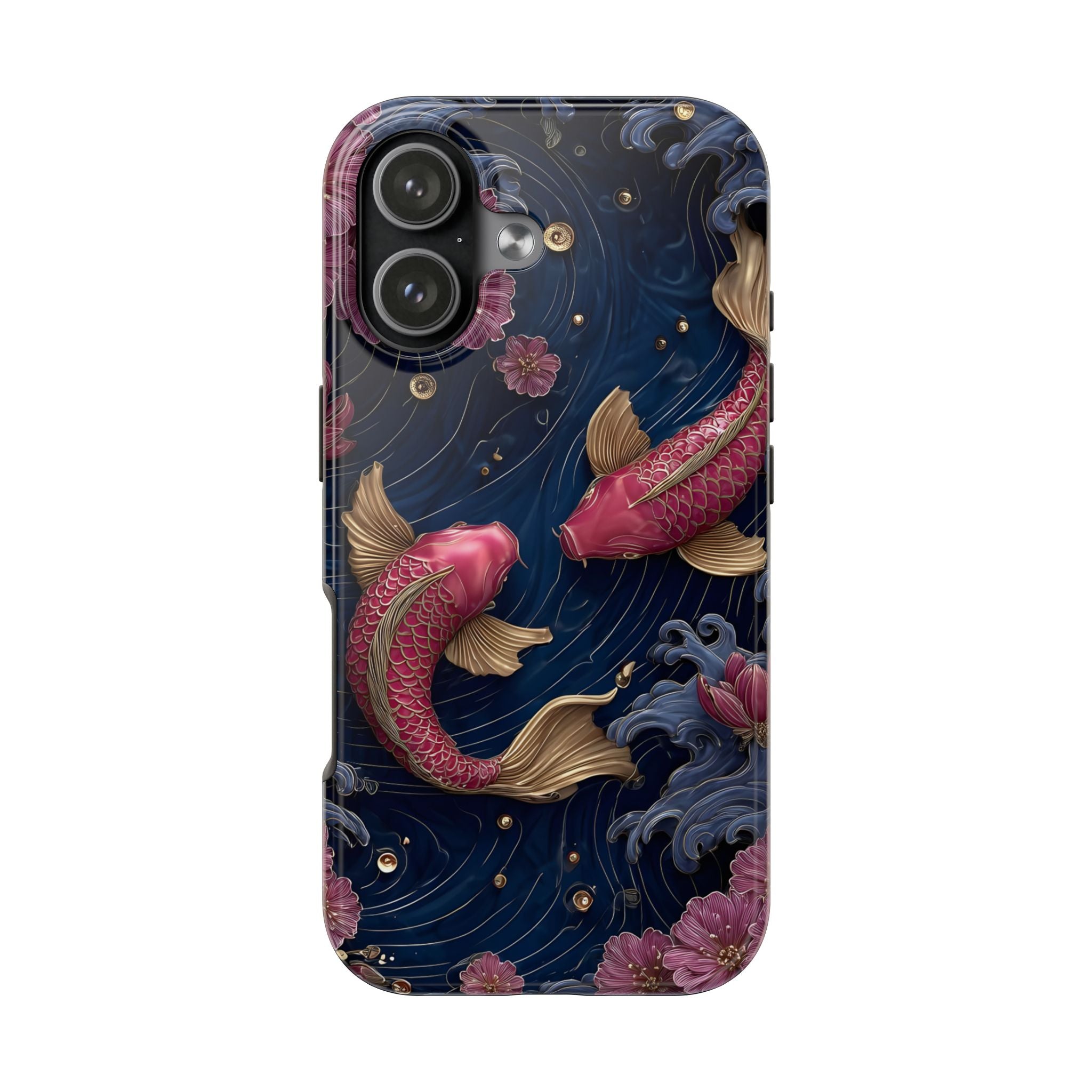 Japanese Koi Fish Phone Case for iPhone and Samsung Galaxy Series