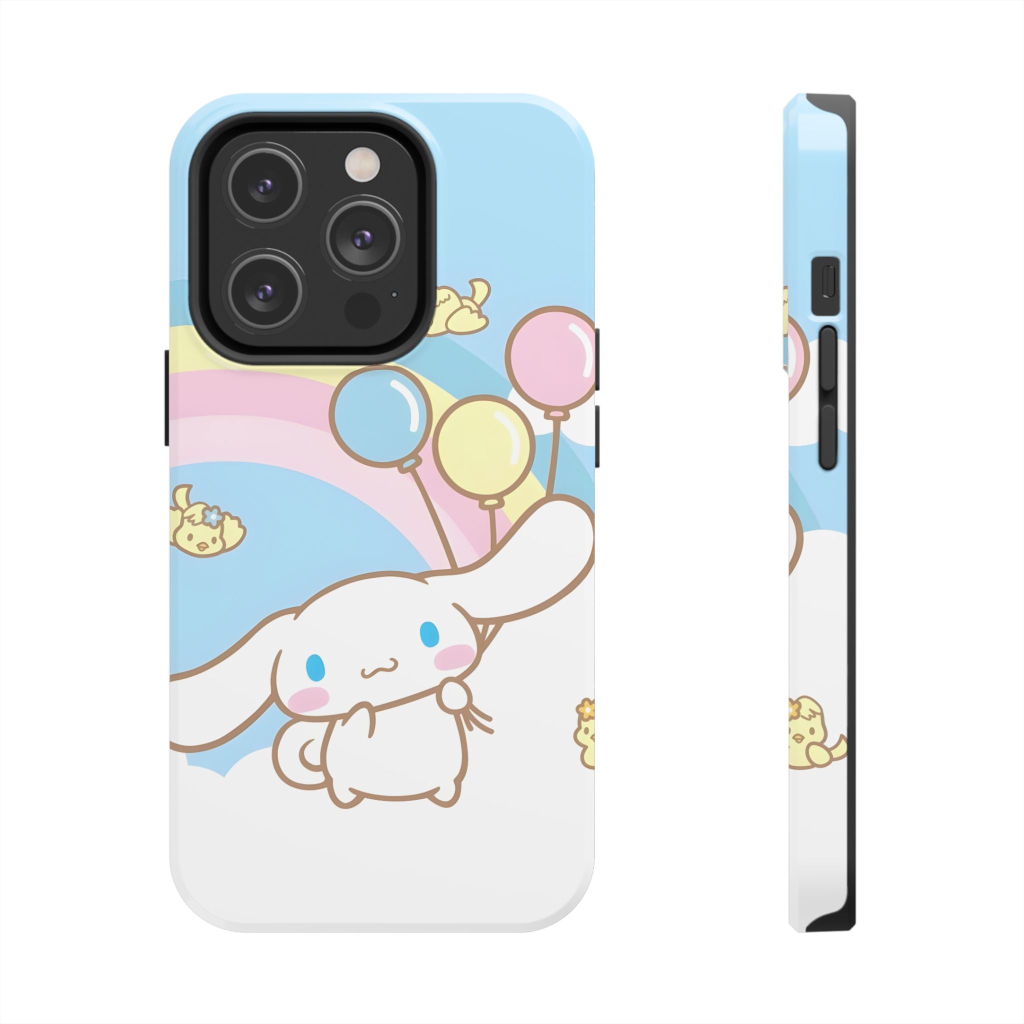 Cinnamoroll Balloon Phone Case for iPhone and Samsung Galaxy Series