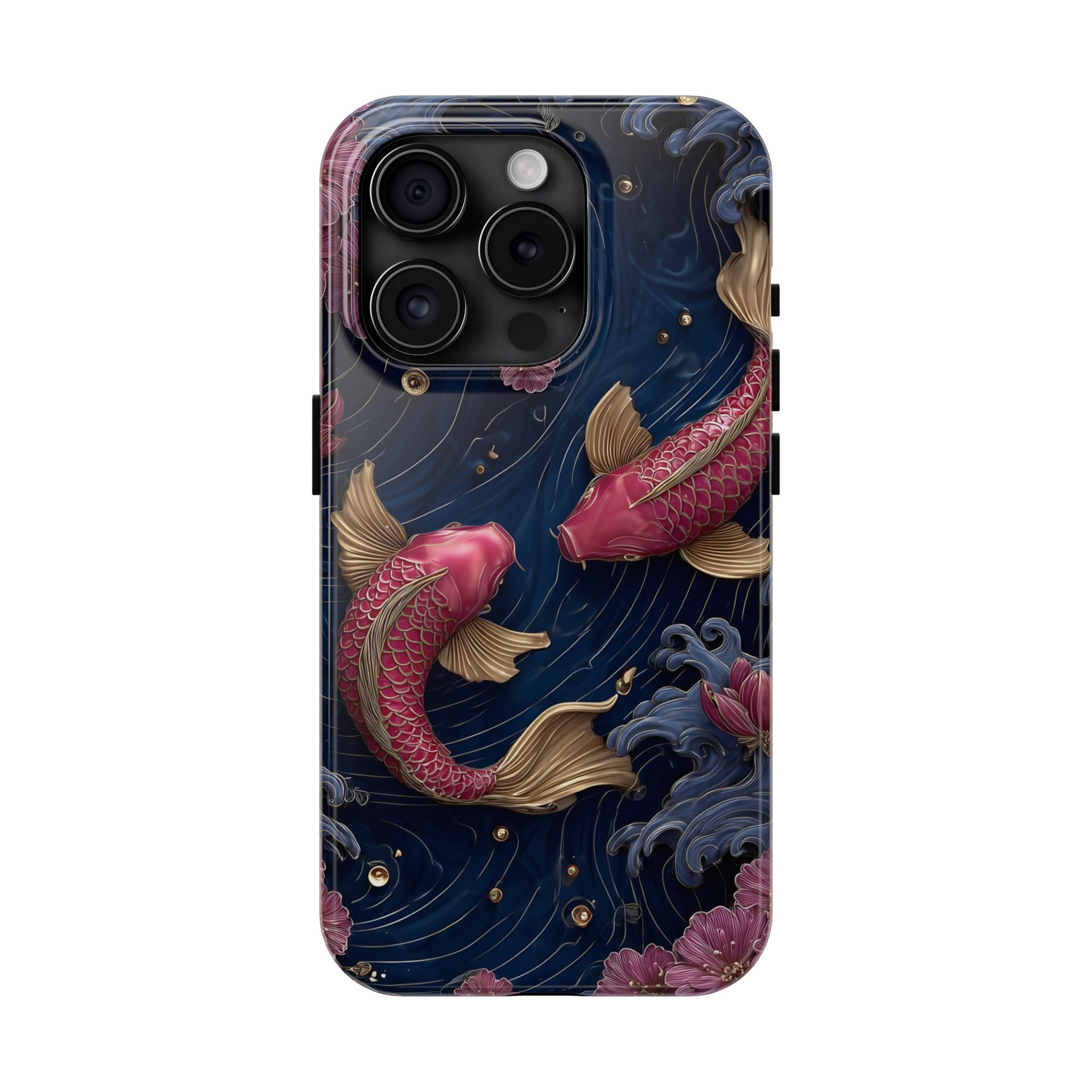Japanese Koi Fish Phone Case for iPhone and Samsung Galaxy Series