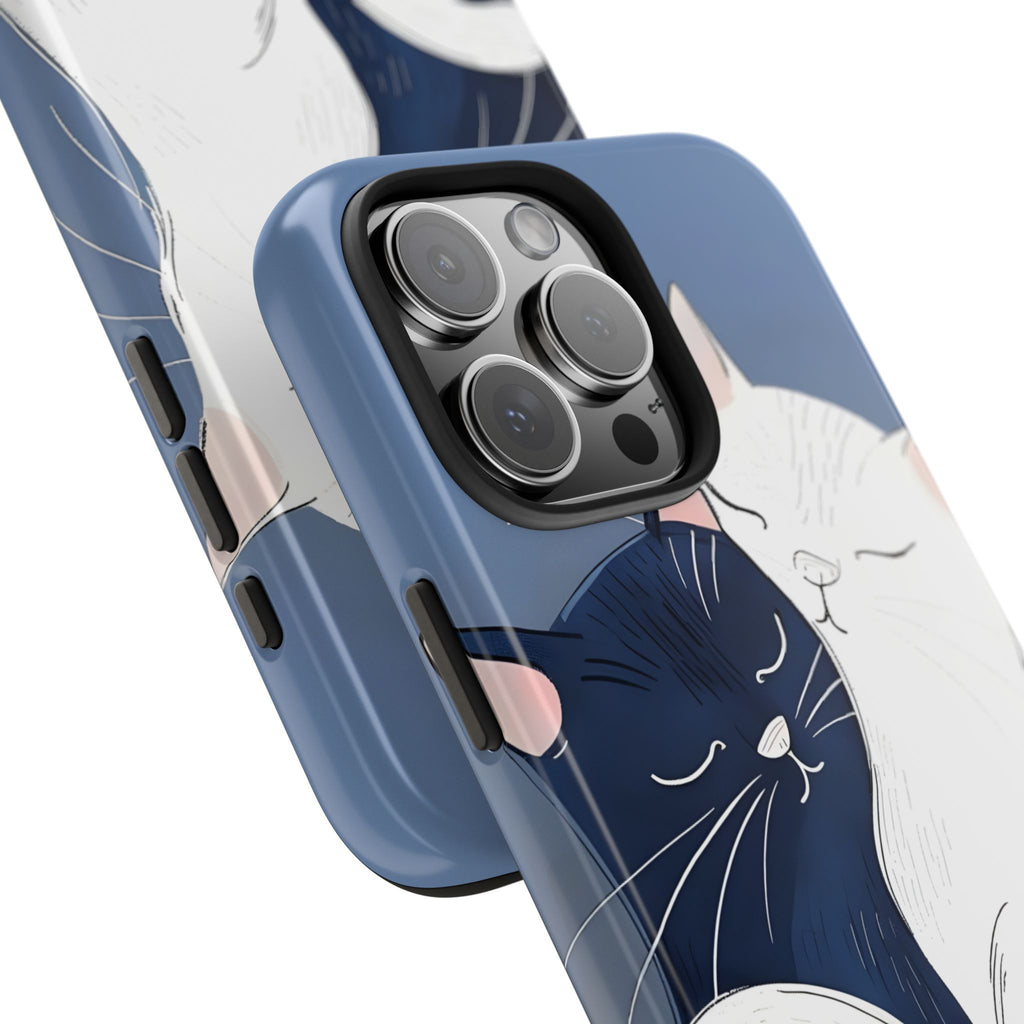Clingy Cats Tough Phone Case for iPhone and Samsung Galaxy Series