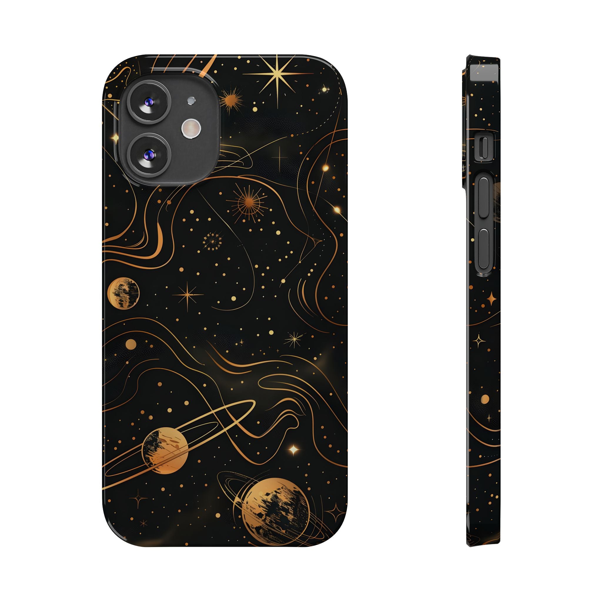 Galaxy and Moon Phone Case for iPhone and Samsung Galaxy Series