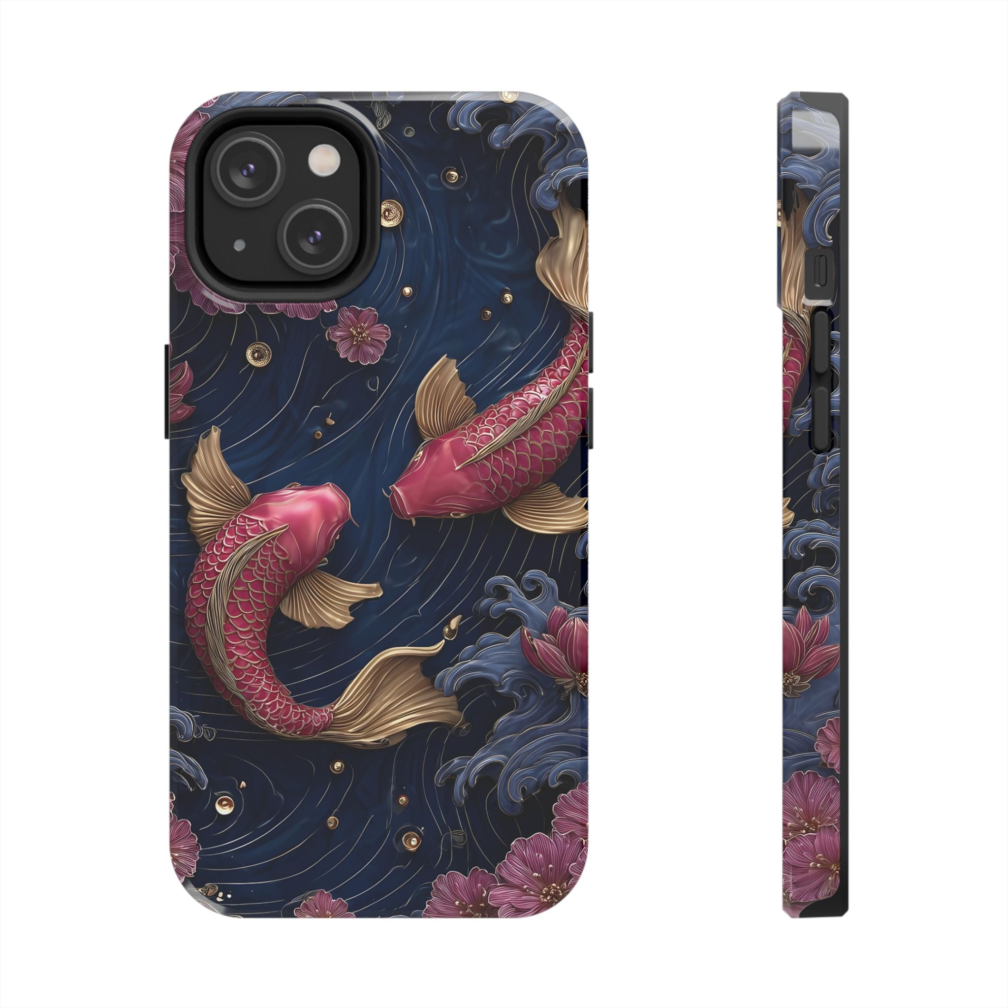 Japanese Koi Fish Phone Case for iPhone and Samsung Galaxy Series