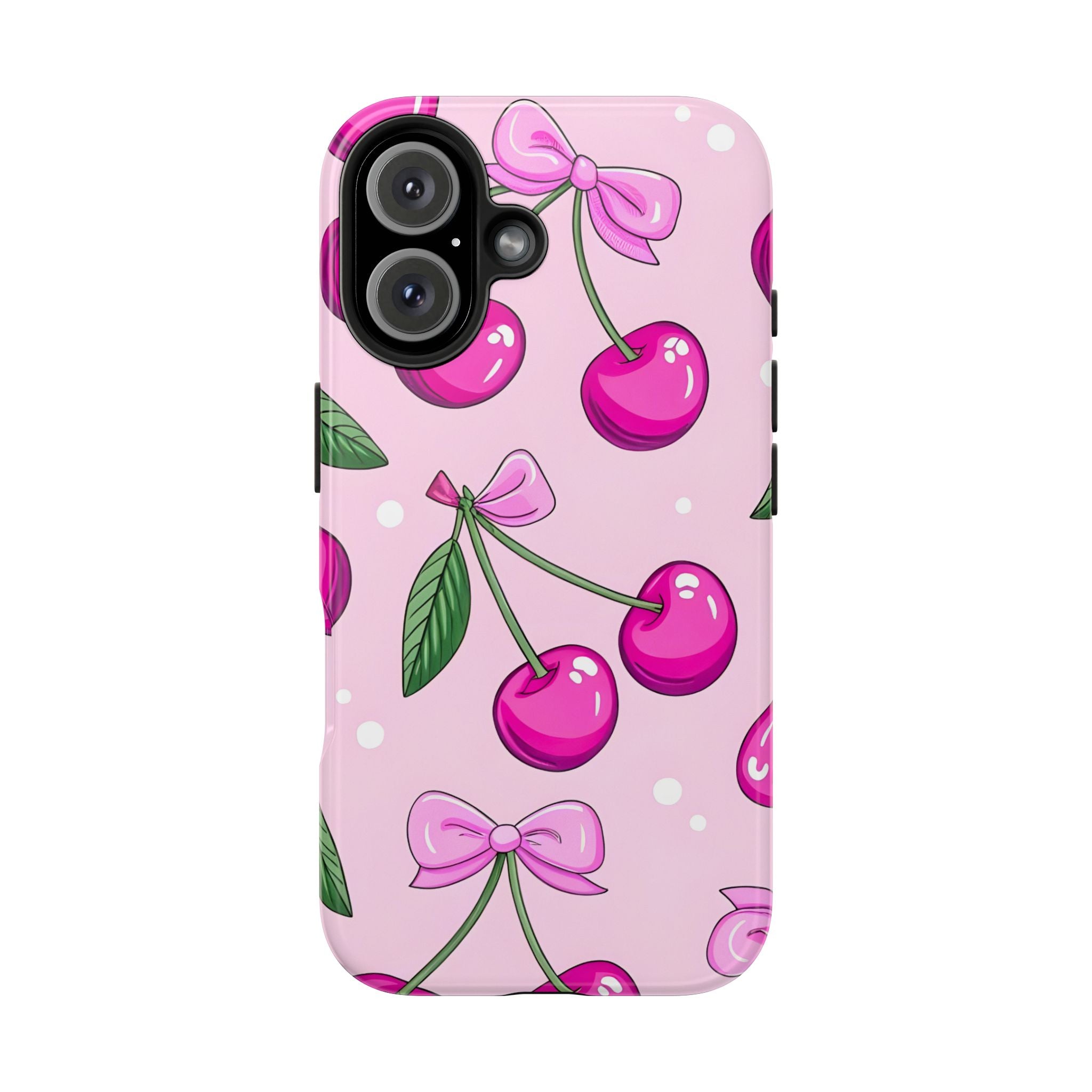 Pink Cherry Phone Case for iPhone and Samsung Galaxy Series