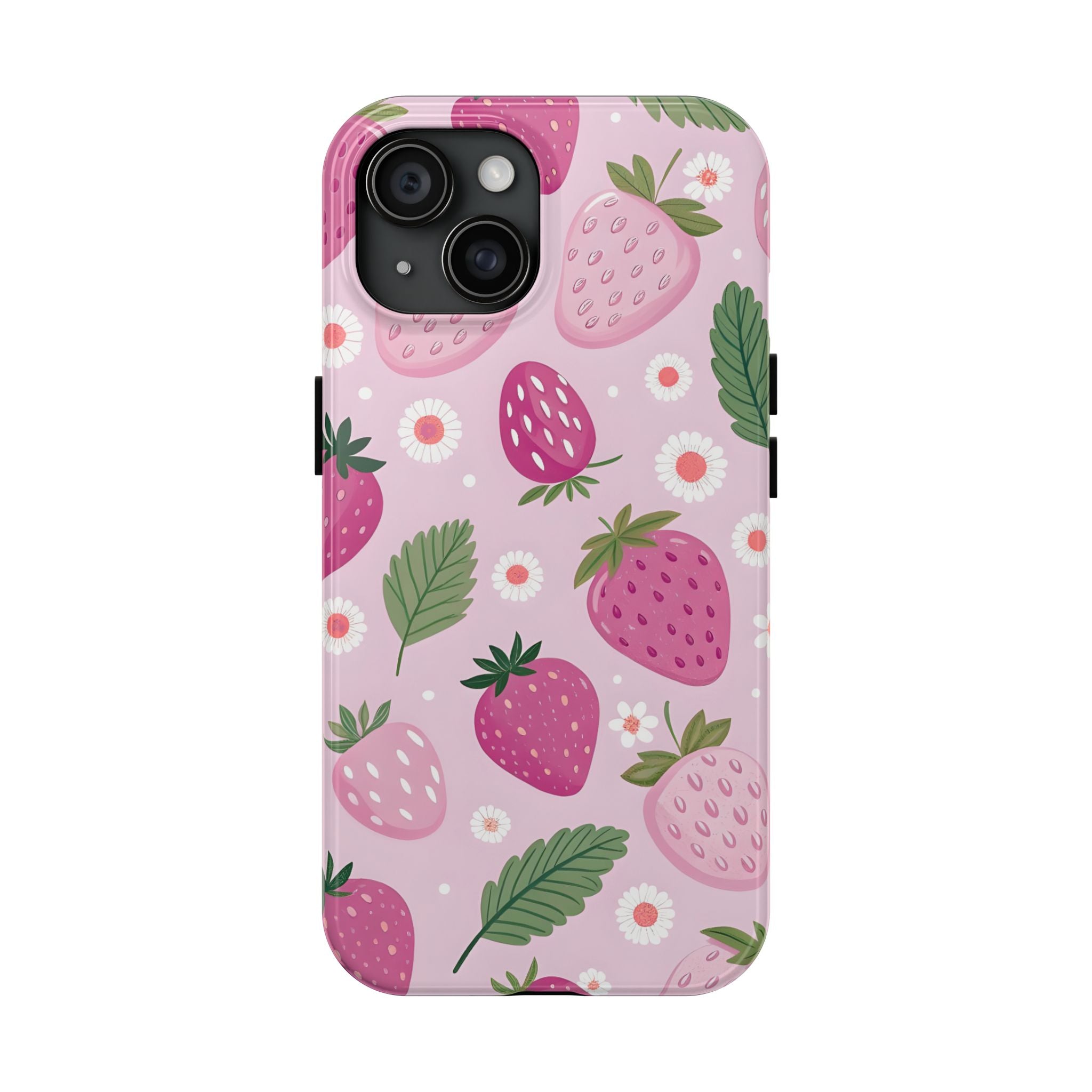 Purple Strawberry  Phone Case for iPhone and Samsung Galaxy Series
