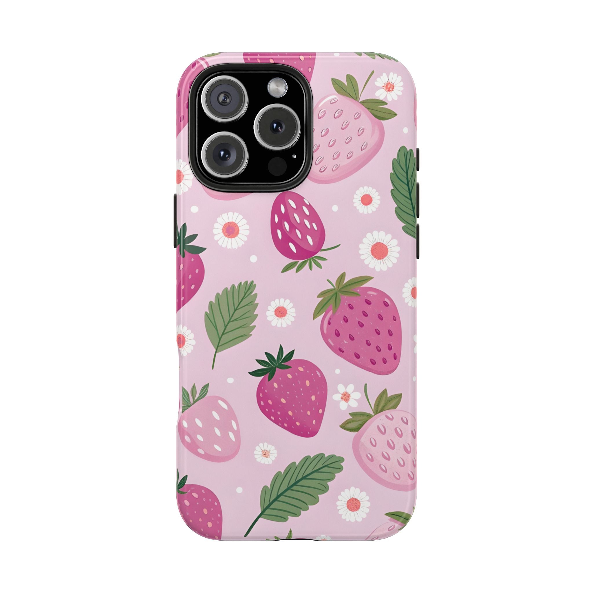 Purple Strawberry  Phone Case for iPhone and Samsung Galaxy Series