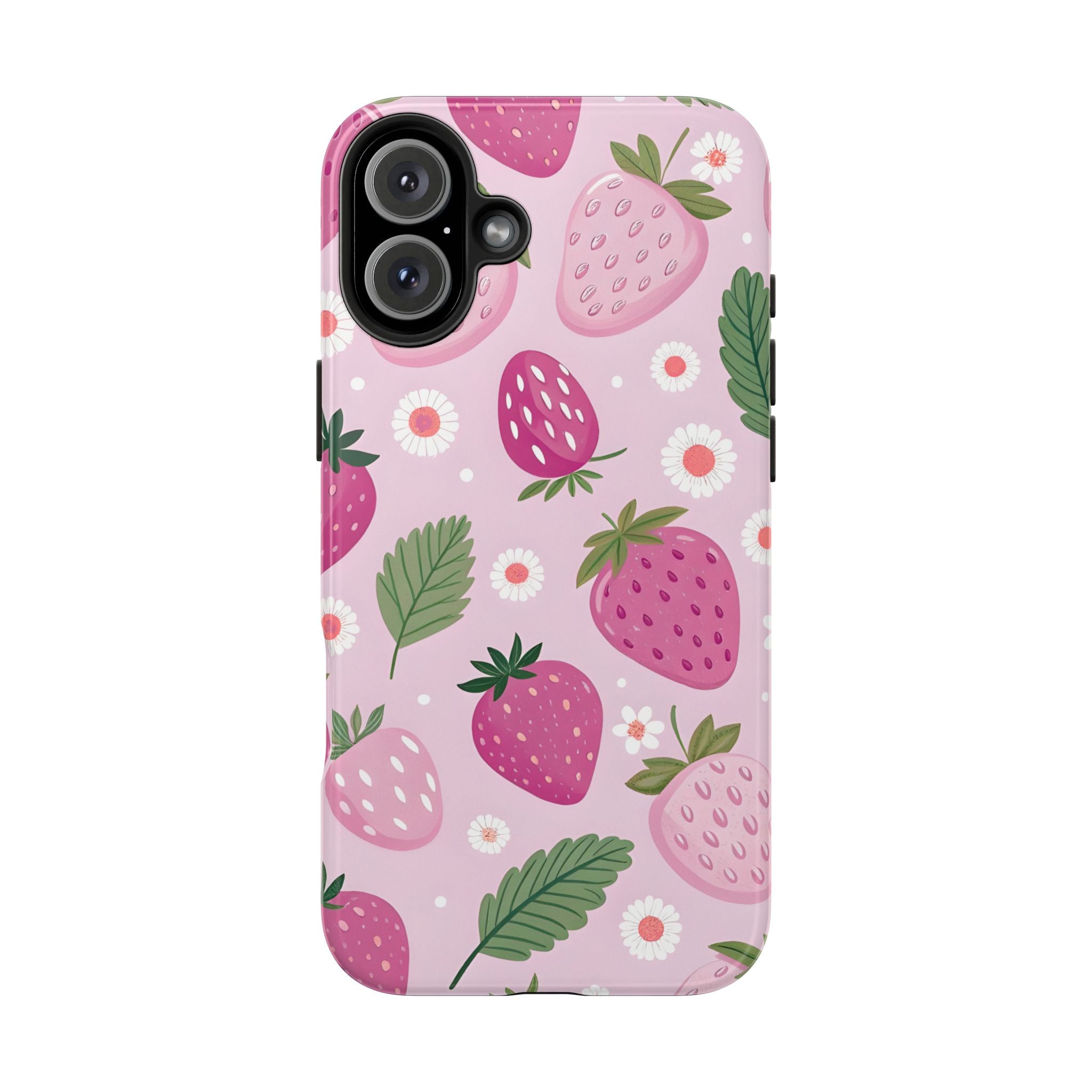 Purple Strawberry  Phone Case for iPhone and Samsung Galaxy Series