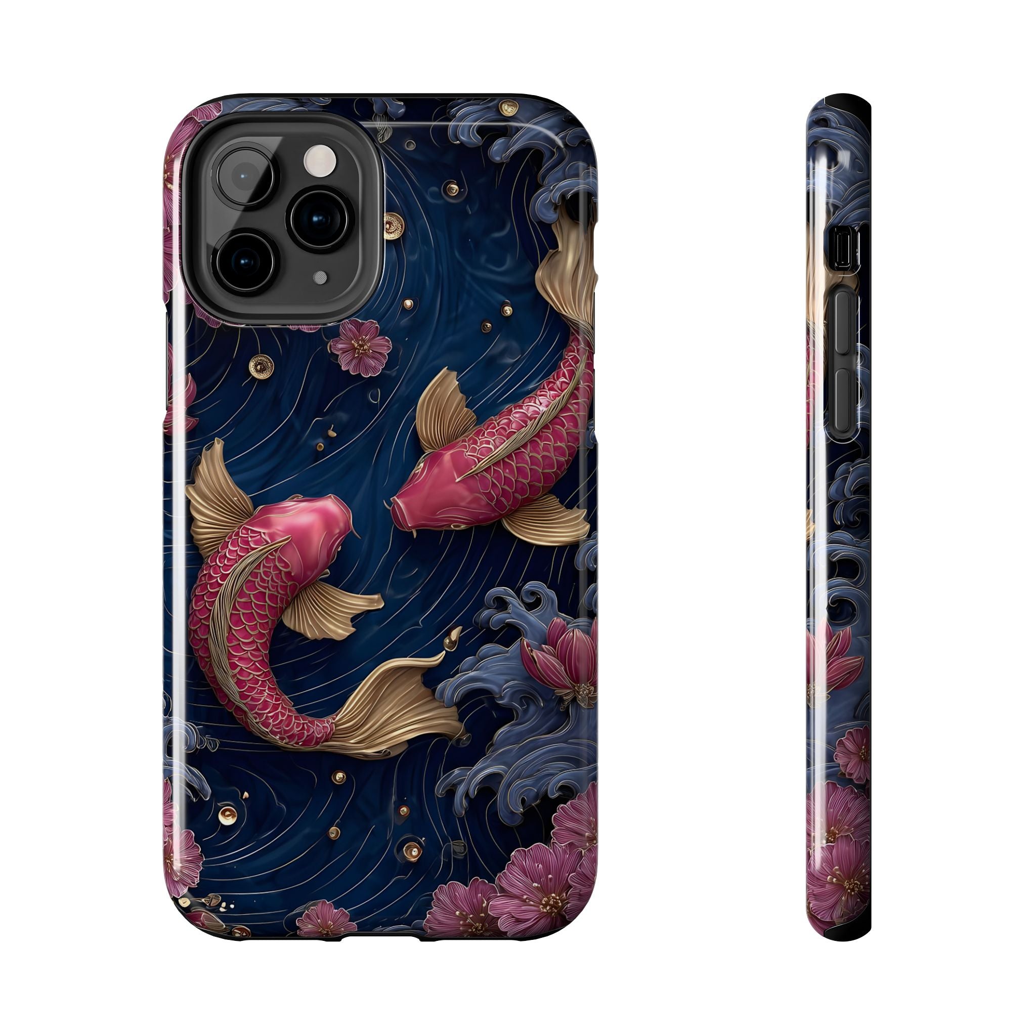 Japanese Koi Fish Phone Case for iPhone and Samsung Galaxy Series