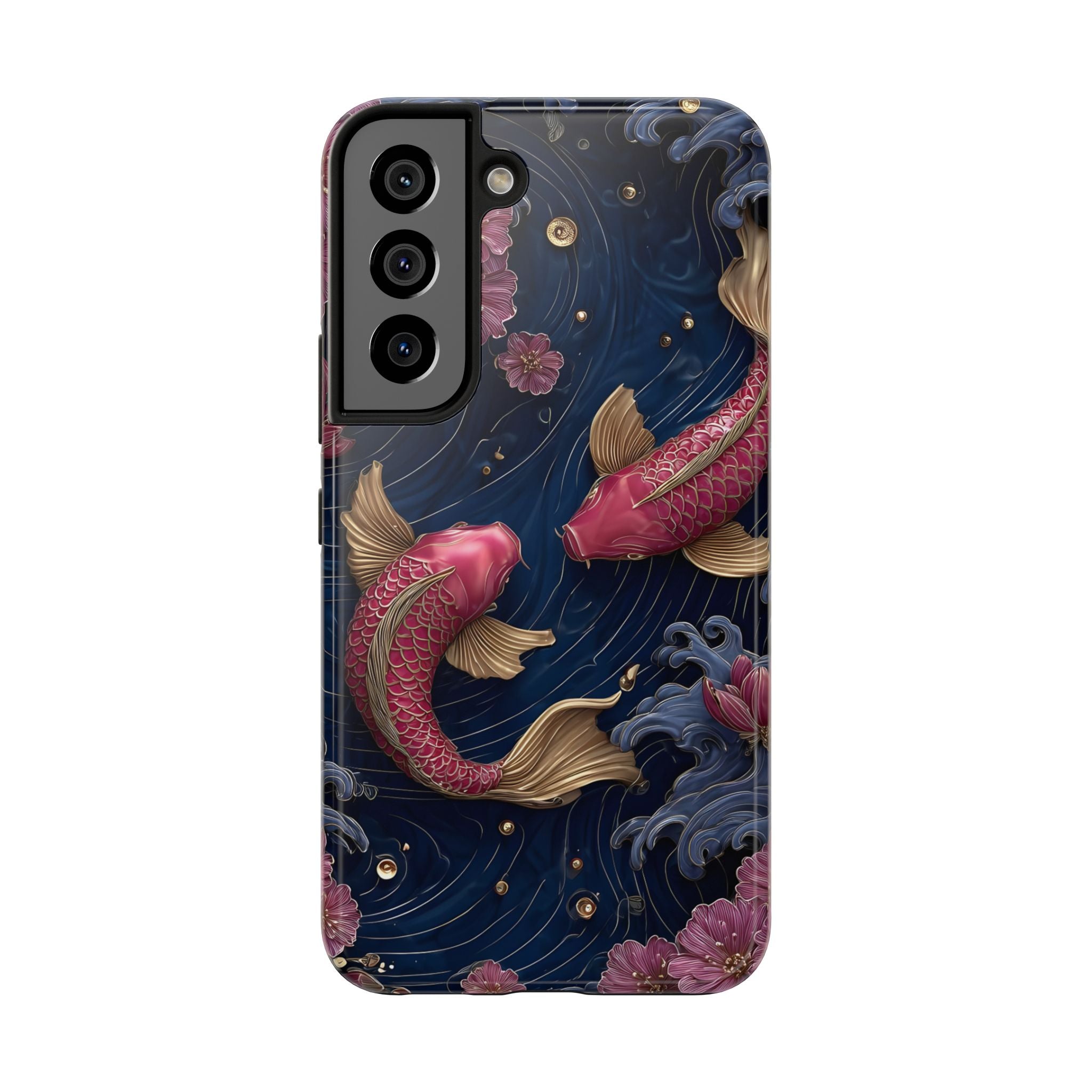 Japanese Koi Fish Phone Case for iPhone and Samsung Galaxy Series