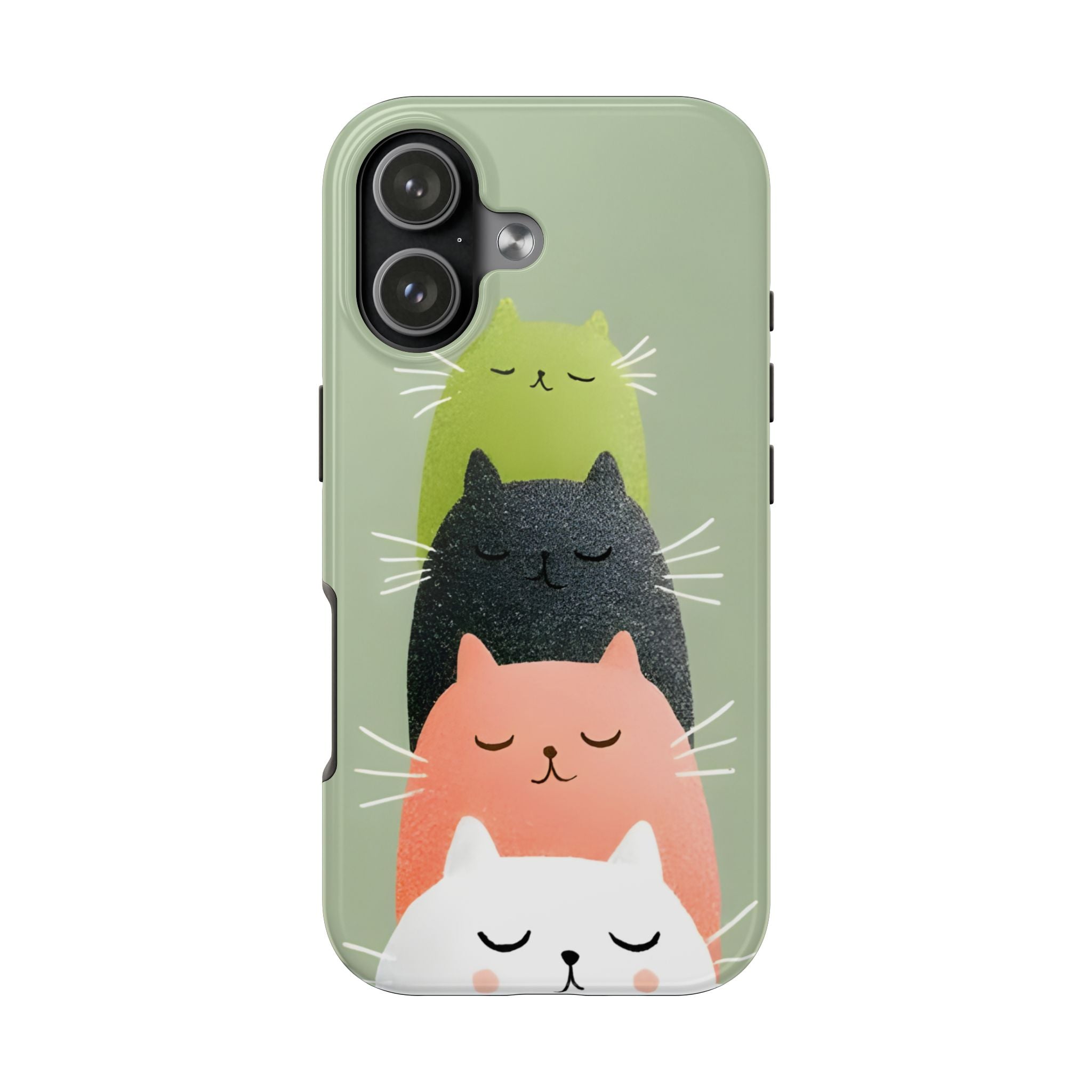 Quadruplets Cats Tough Phone Case for iPhone and Samsung Galaxy Series