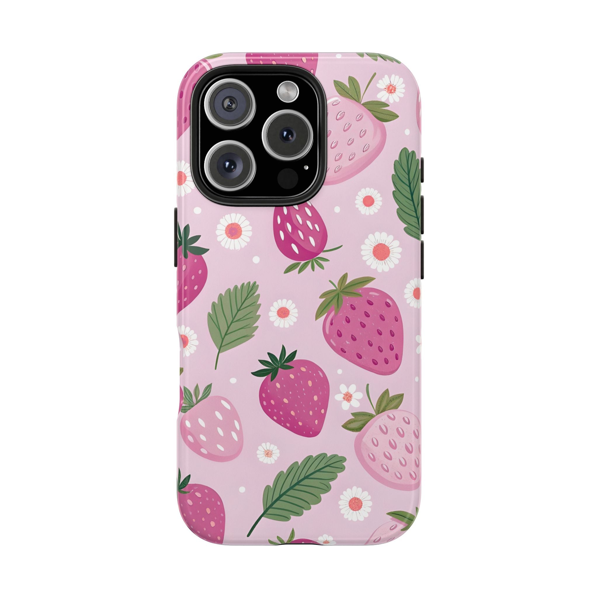 Purple Strawberry  Phone Case for iPhone and Samsung Galaxy Series