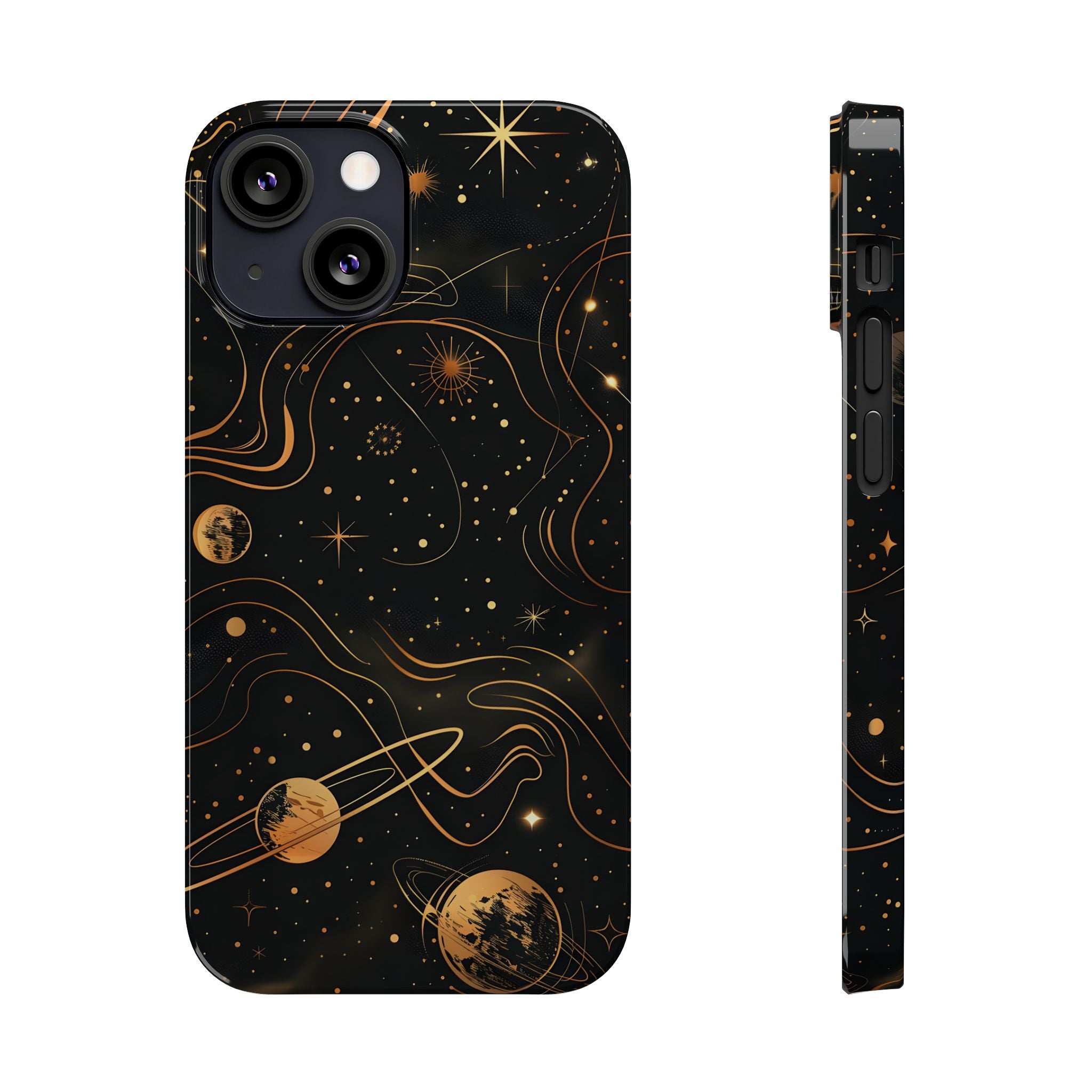 Galaxy and Moon Phone Case for iPhone and Samsung Galaxy Series