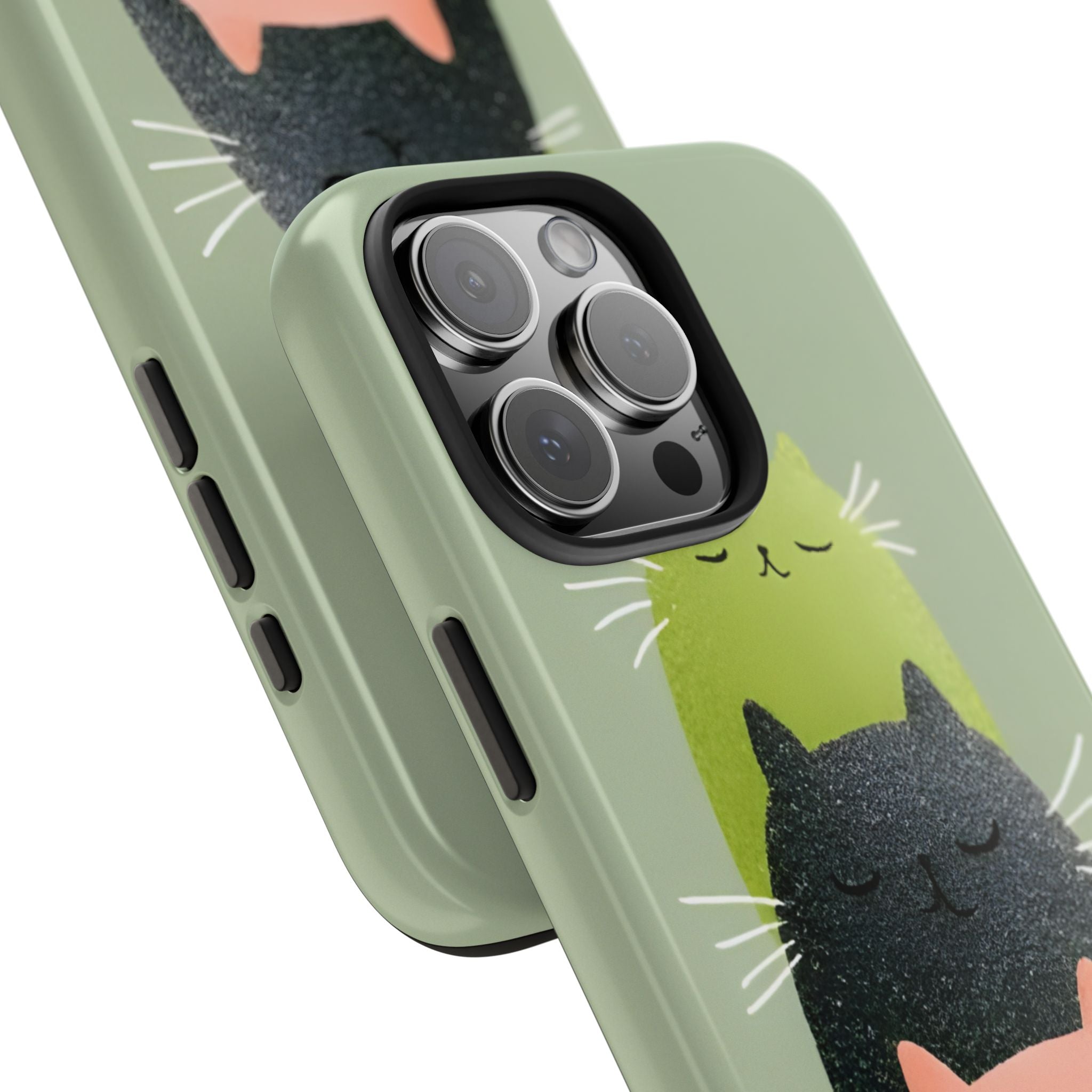 Quadruplets Cats Tough Phone Case for iPhone and Samsung Galaxy Series
